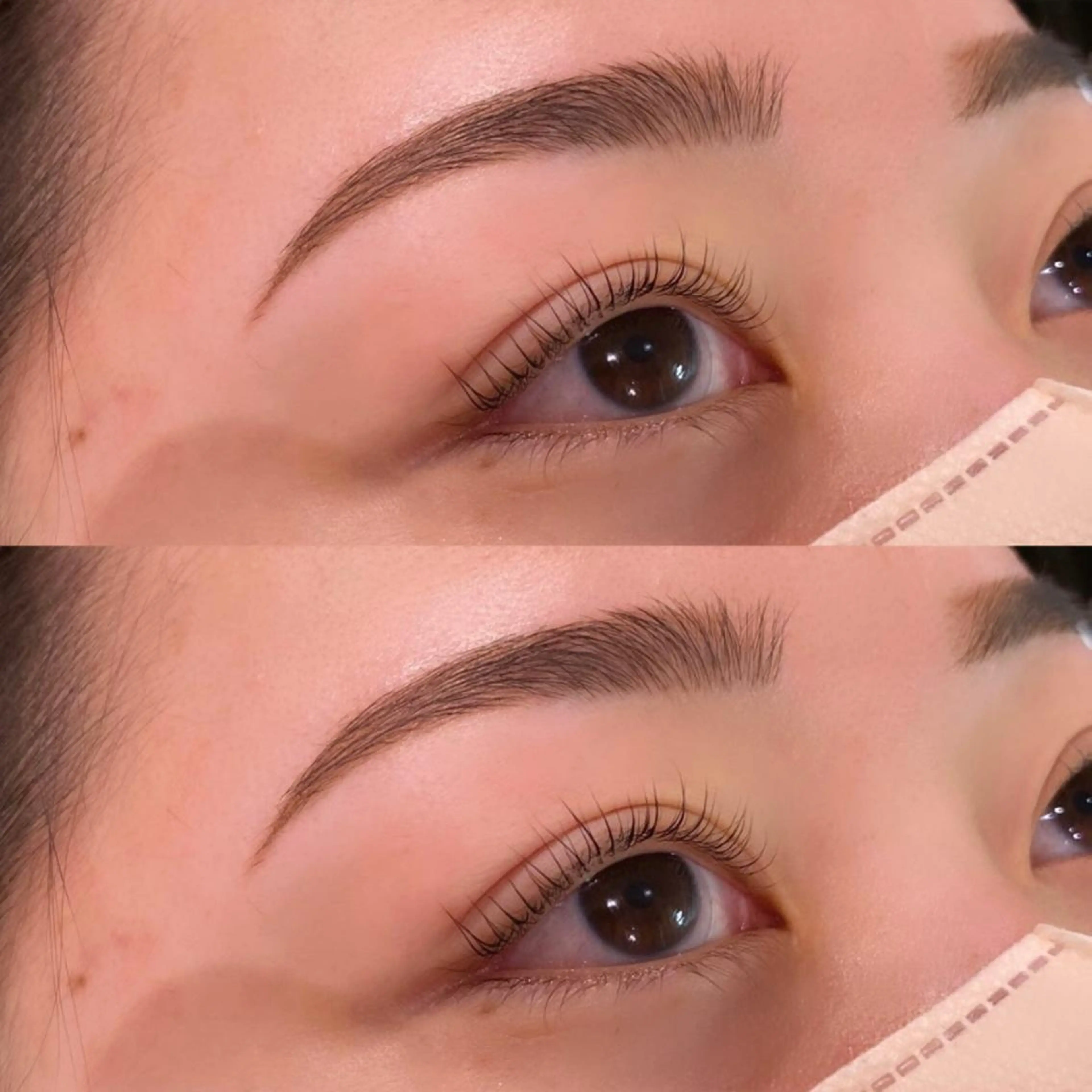 マツエク・マツパ アイブロウ 一重×まつ毛パーマ Mizuki🦋 Pinklagoonのマツエク・マツパデザイン