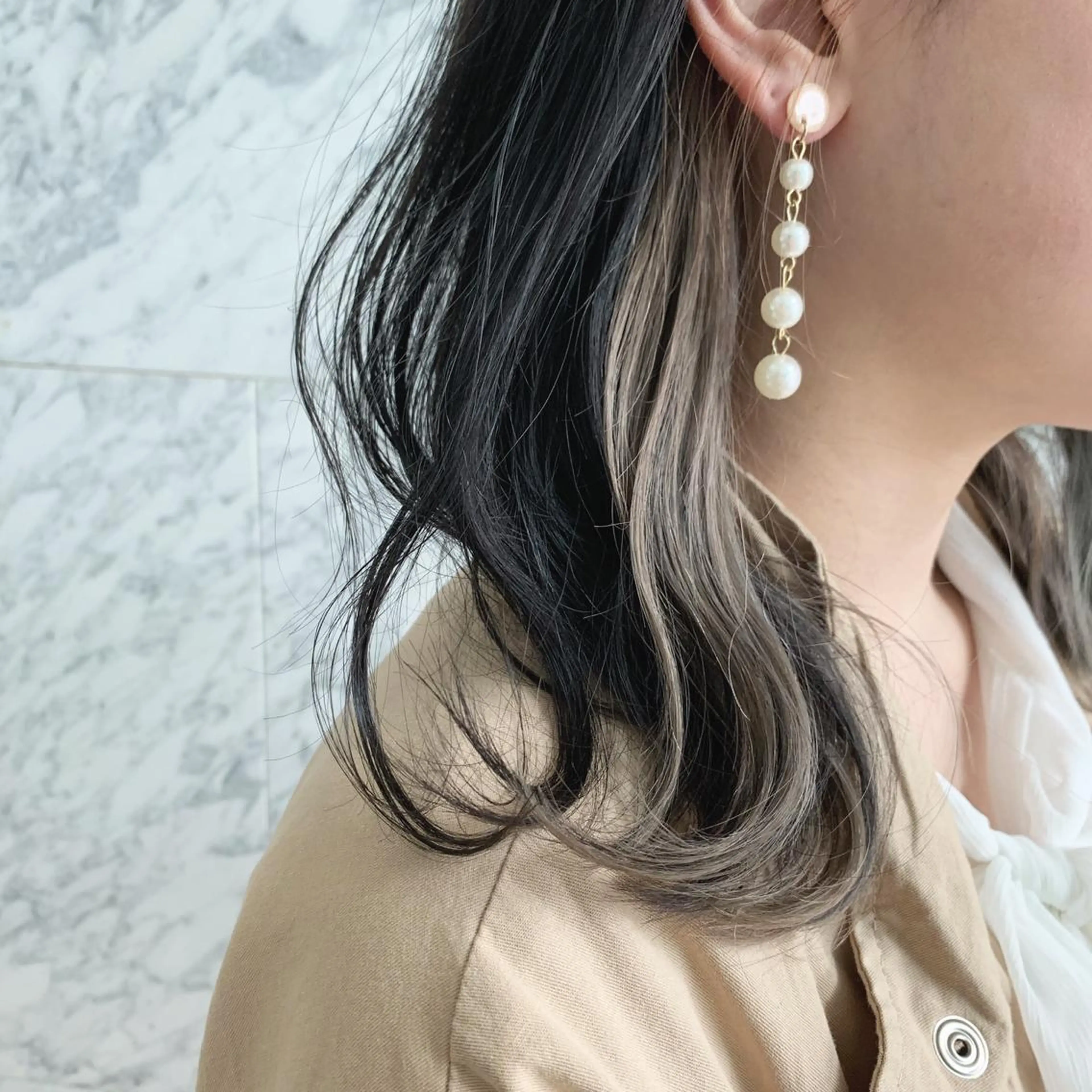 カラー SAKURA 原宿所属・なかの たくみのヘアスタイル