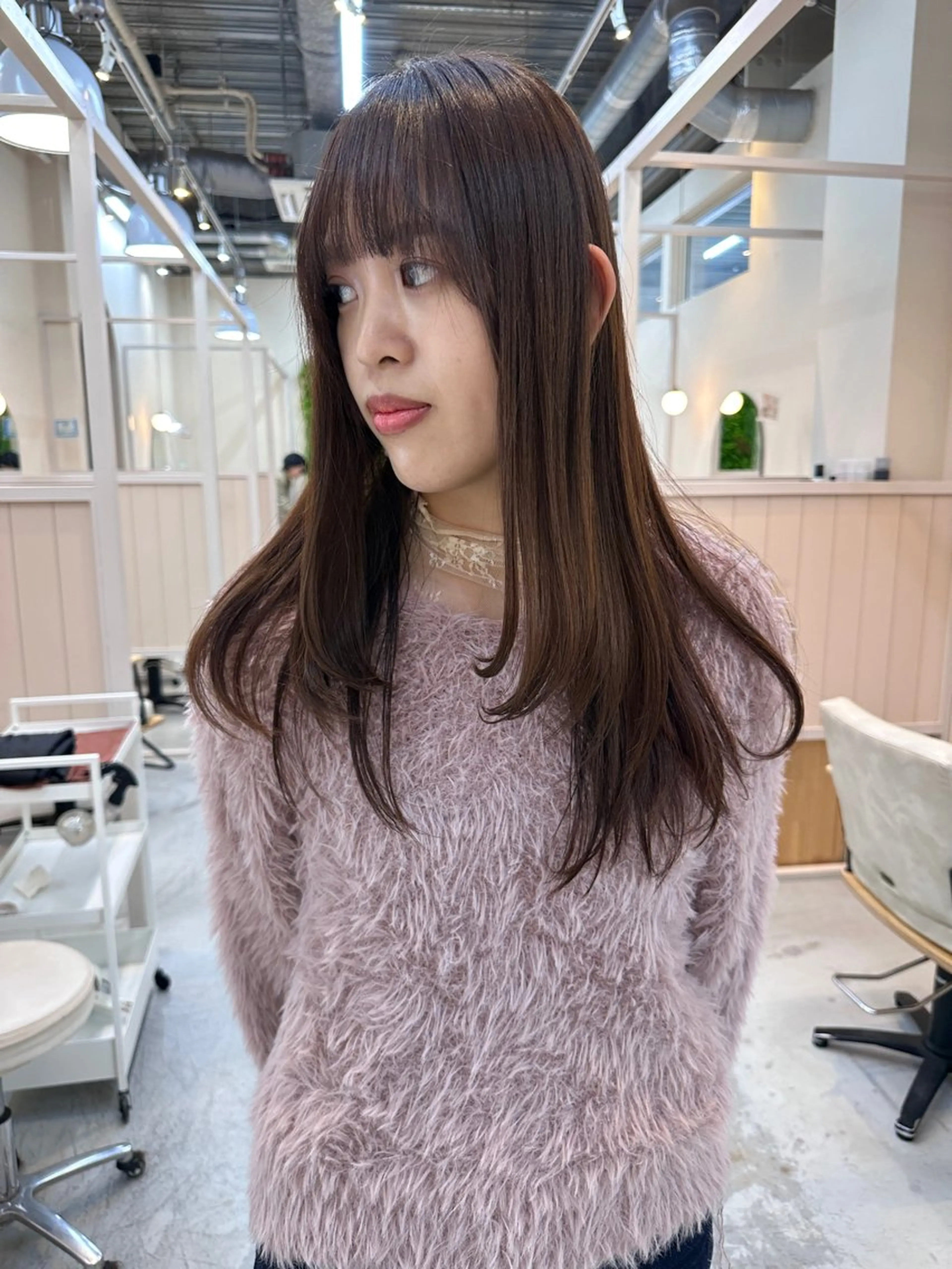 ロング カット ヘアカラー トリートメント 【sida茨木】小島 健太郎🫧✨のヘアスタイル