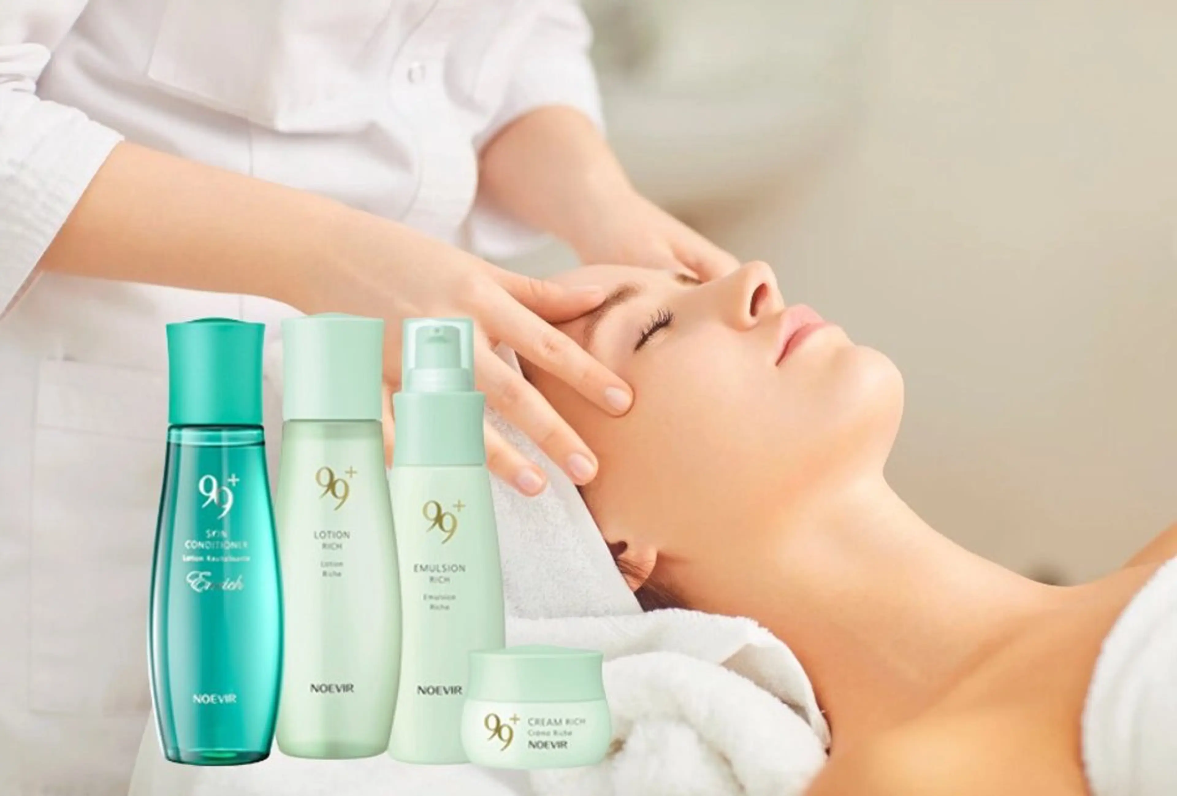 小じわ、乾燥が気になる方に🍃高保湿コースの写真