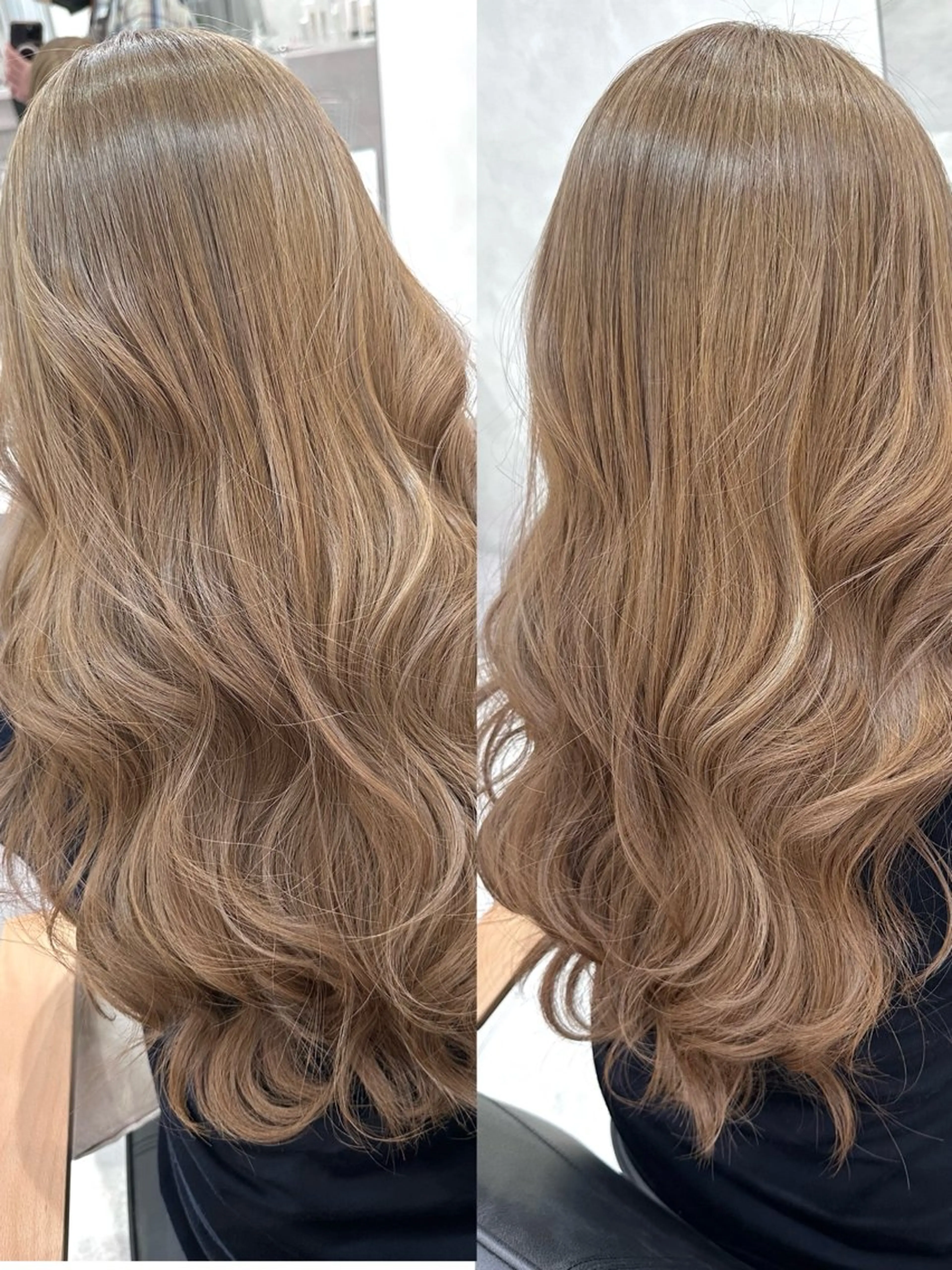 ロング ヘアカラー トリートメント 💎lino _by _ACNE💎 🧸のヘアスタイル