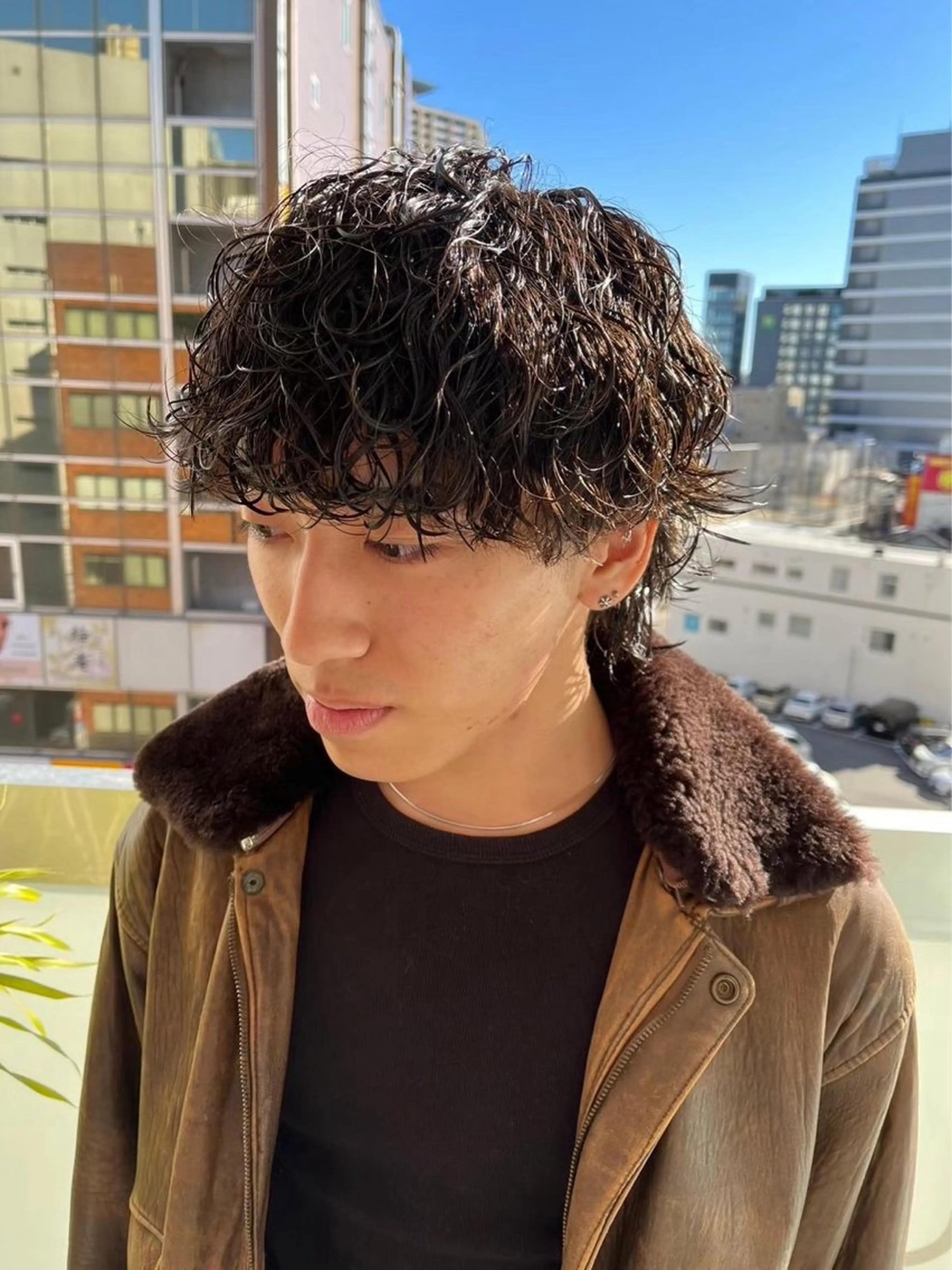 パーマ メンズ LUVISM りきのヘアスタイル