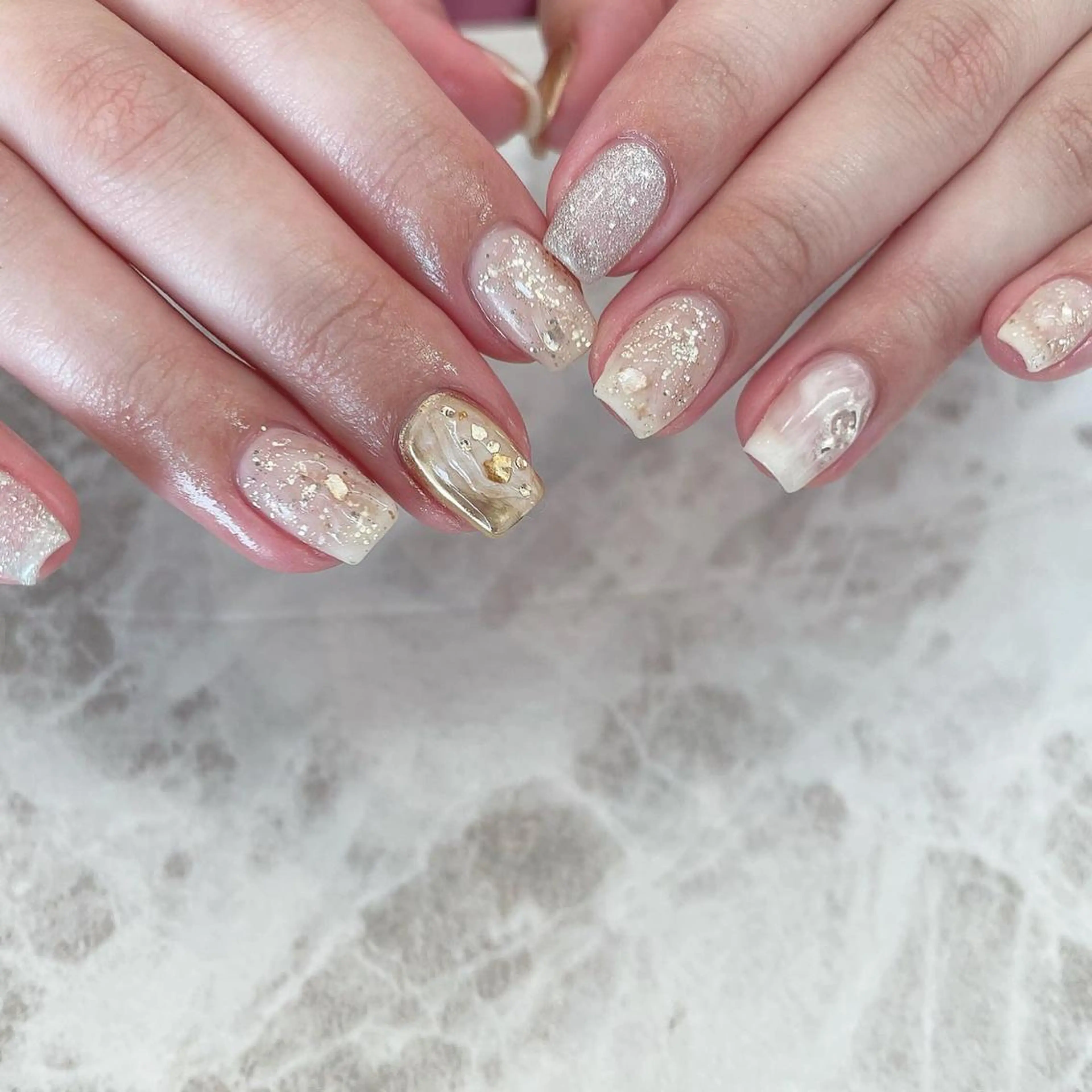 ネイル essence所属・pétit maakoのネイルデザイン