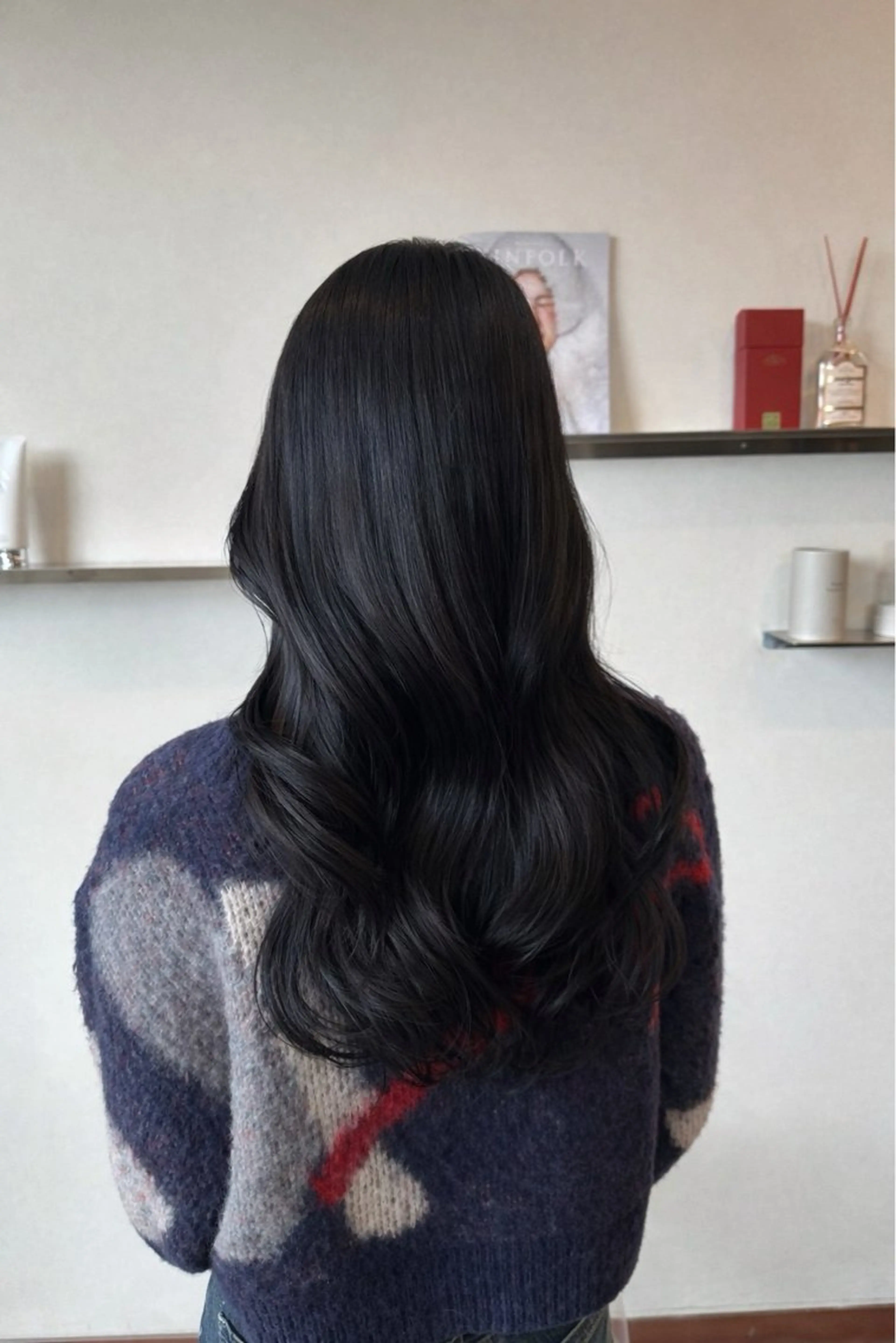 ロング カラー 透明感カラー ヘアカラー トリートメント ShowBit ／mioのヘアスタイル