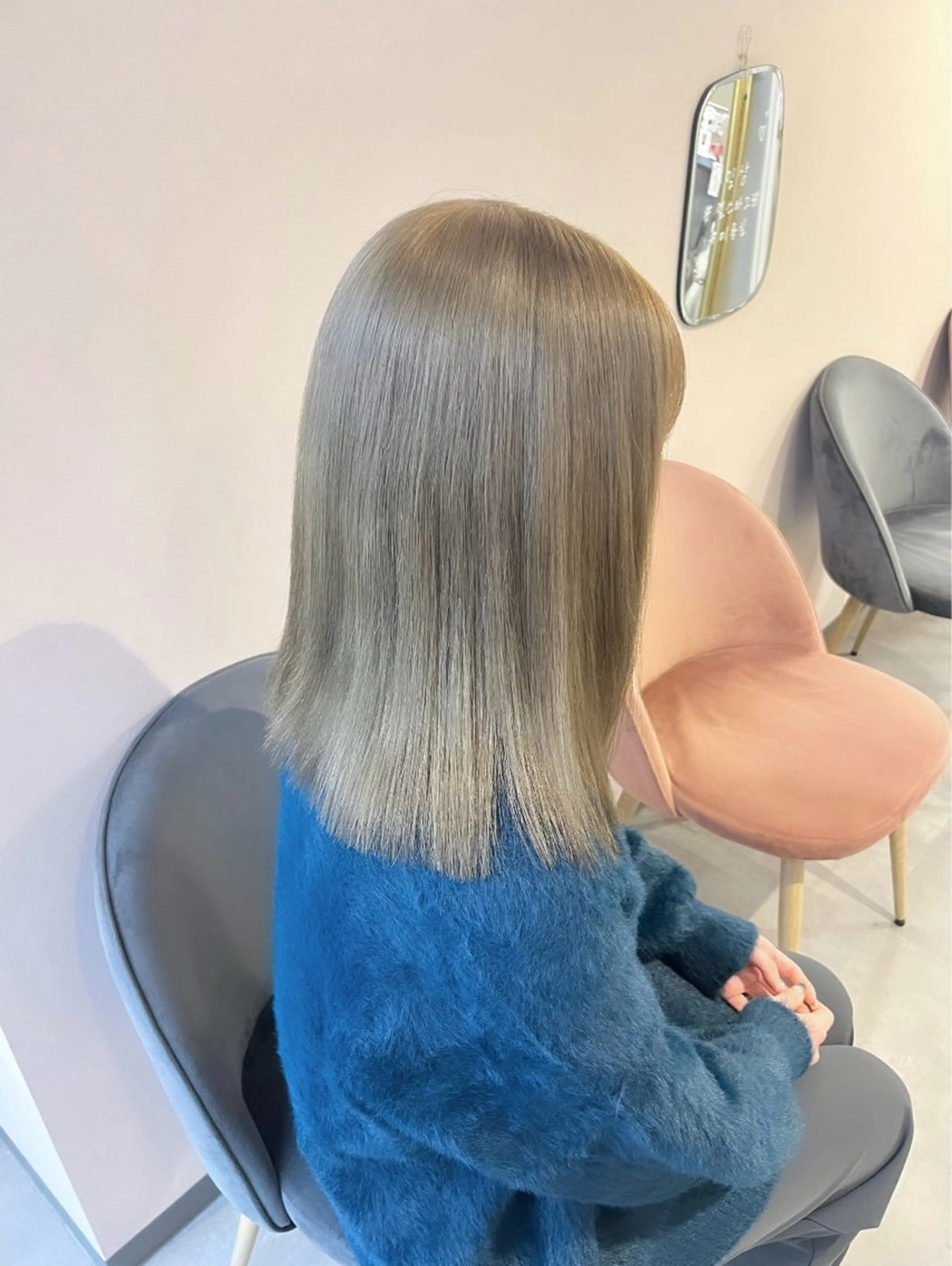 ミディアム ヘアカラー トリートメント 当日予約◎ risaのヘアスタイル