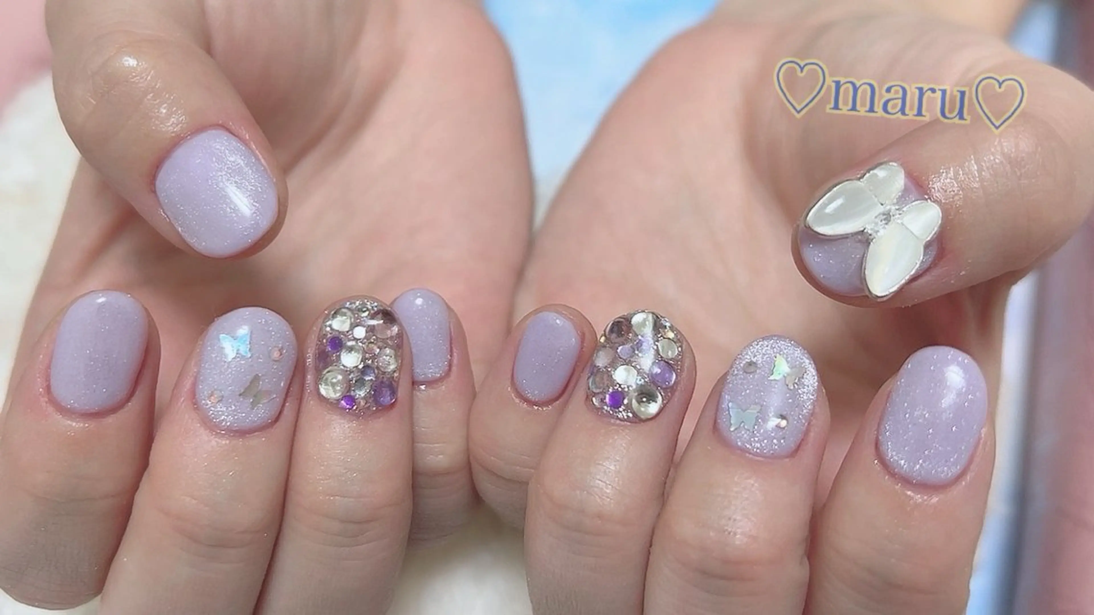 ネイル ハンドネイル フットネイル まるみ ♡のネイルデザイン