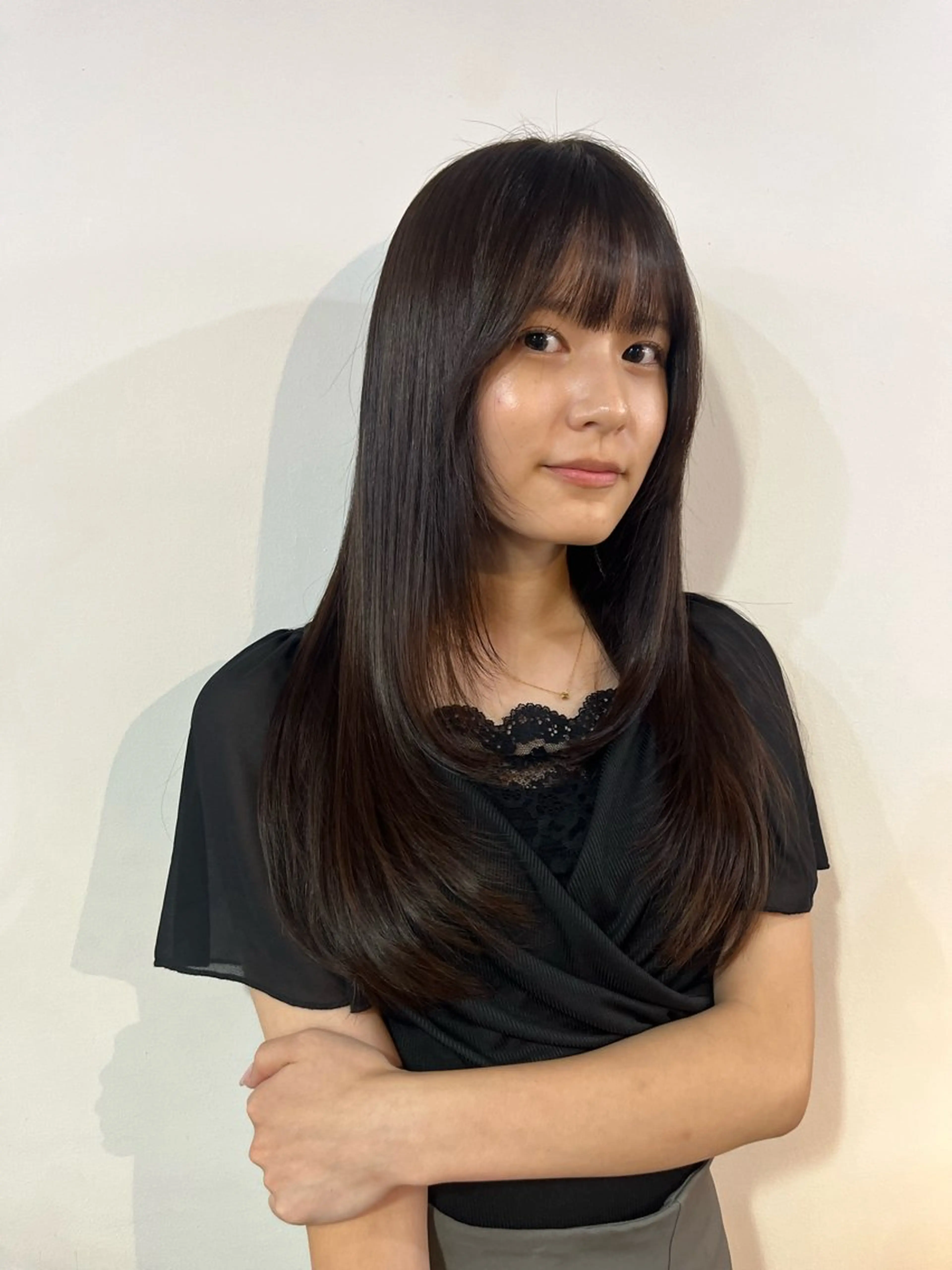 ロング 髪質改善／縮毛矯正 関根青葉のヘアスタイル