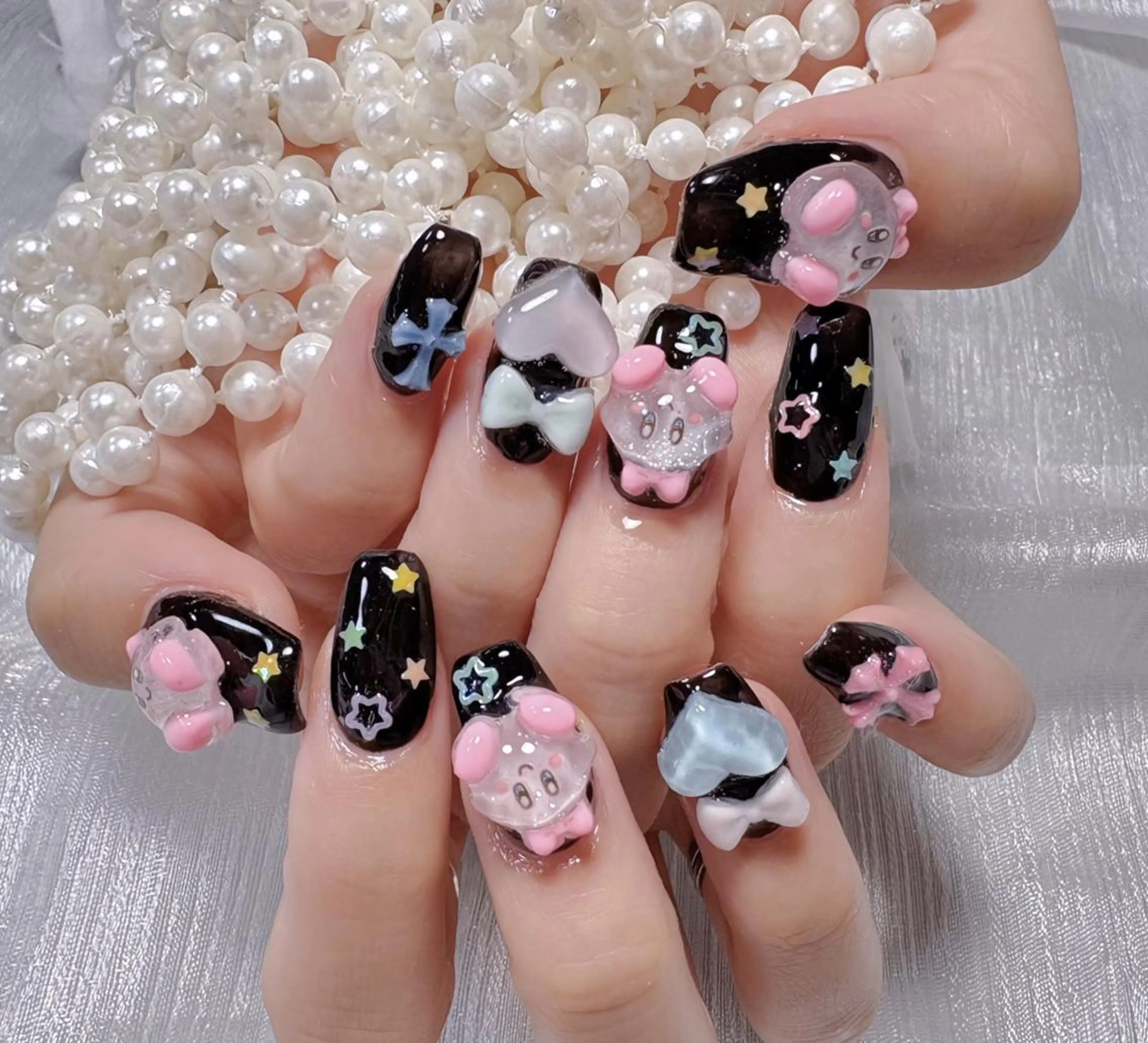 ネイル 🎀鈴音🎀 ワンホンネイルのネイルデザイン