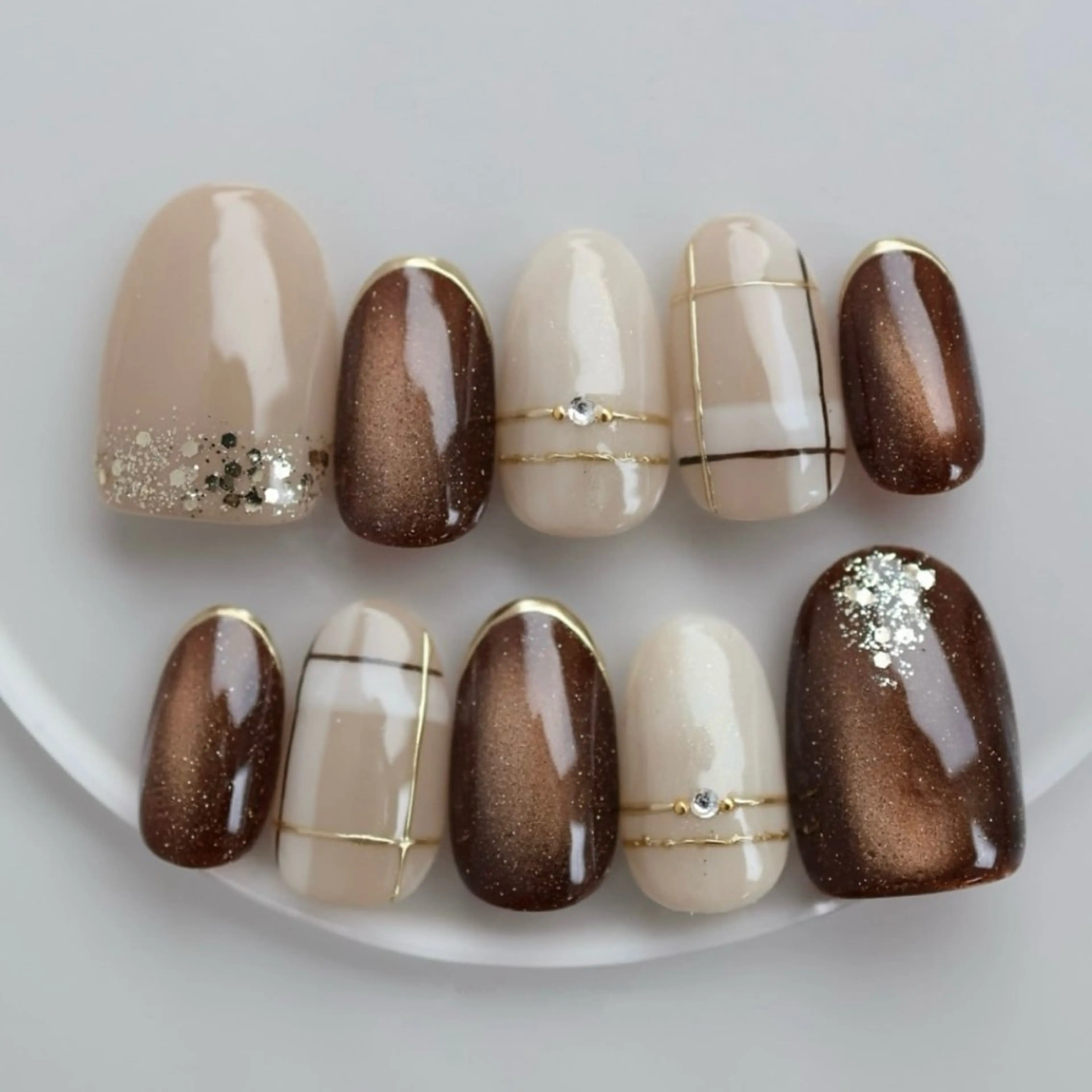 ネイル 持ち込み ハンドネイル Ha ruのネイルデザイン