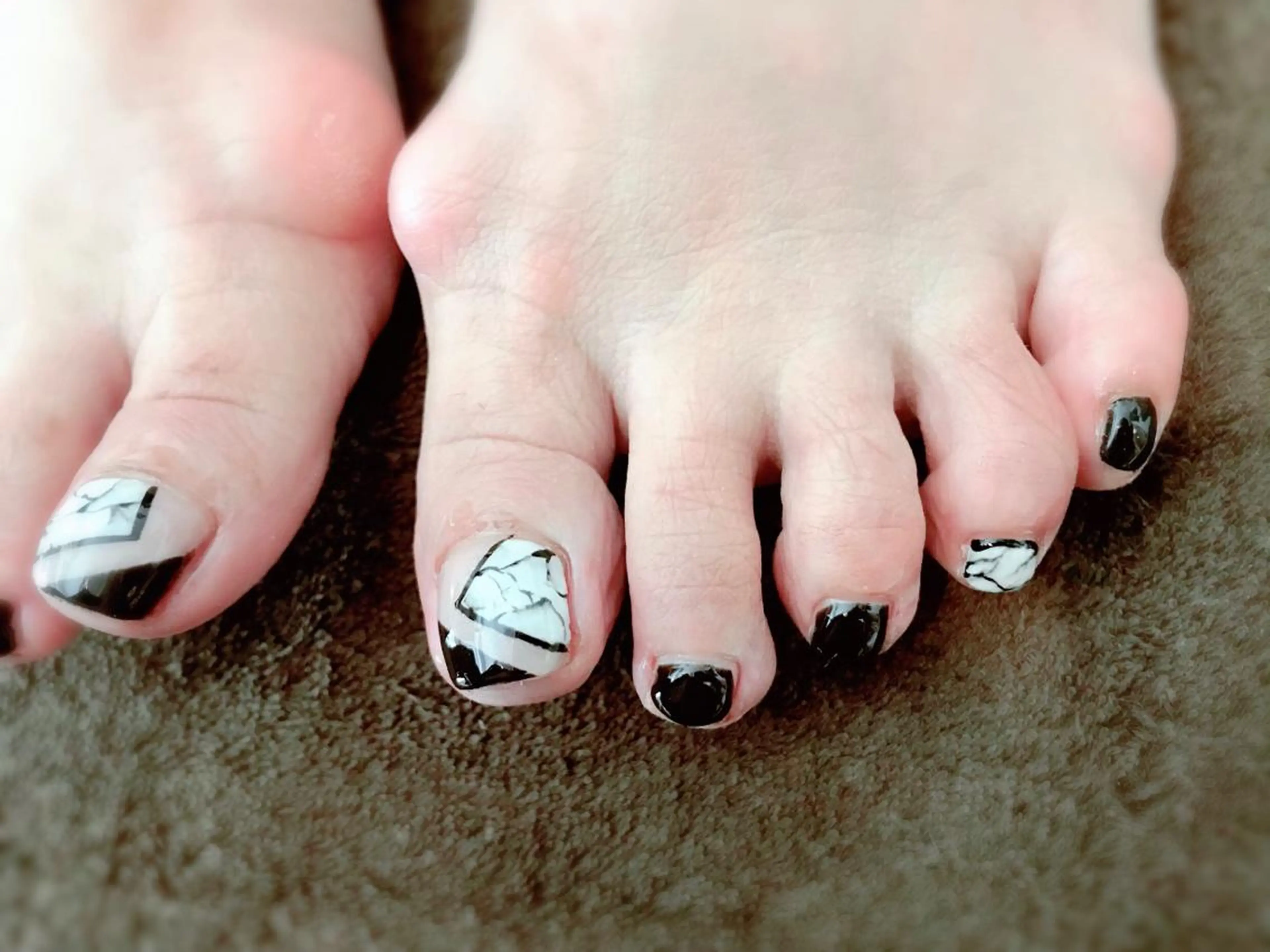 フットジェル アートし放題60分 ¥8900の写真