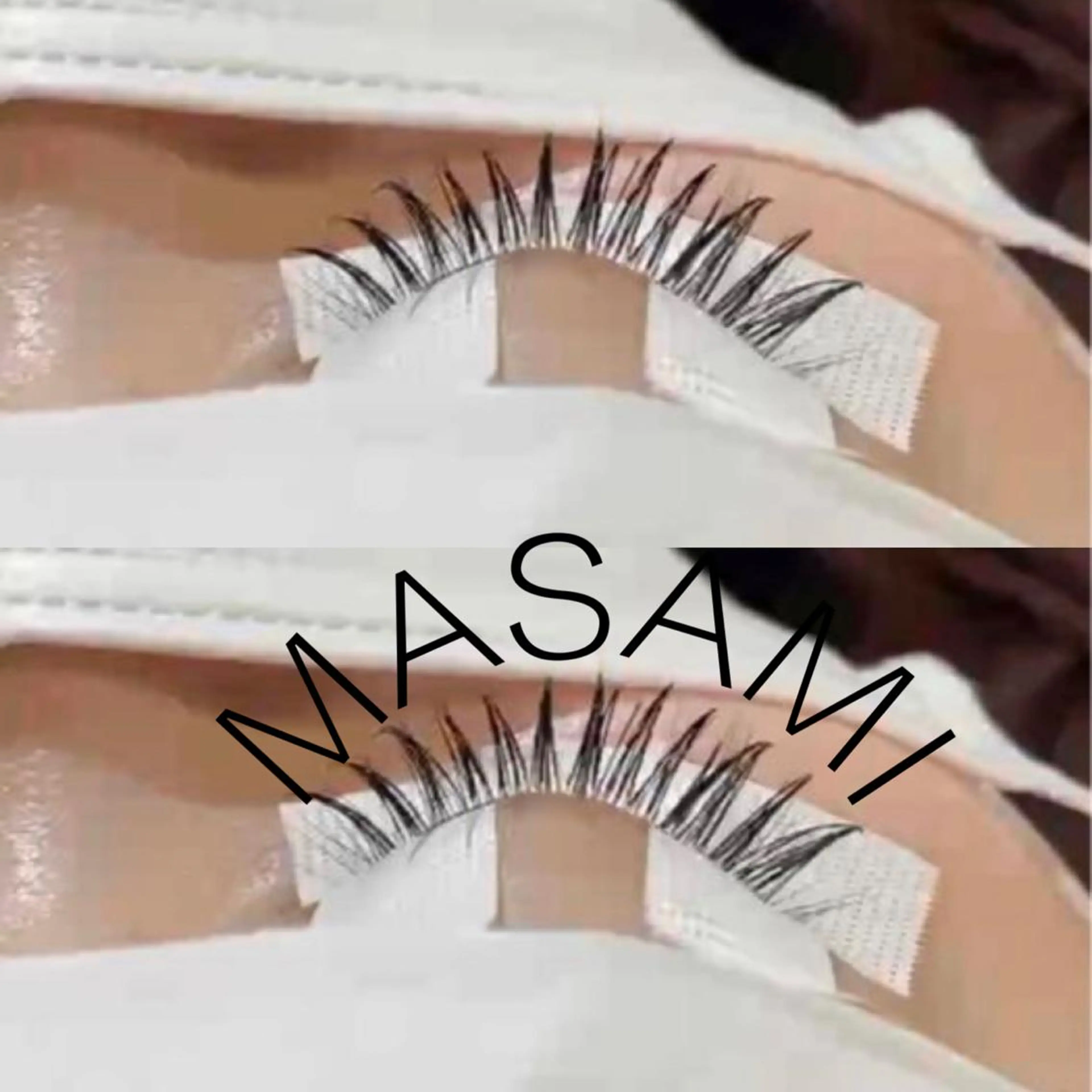 マツエク・マツパ 束感まつ毛 フラットラッシュ マツエク An beauty❤️のマツエク・マツパデザイン