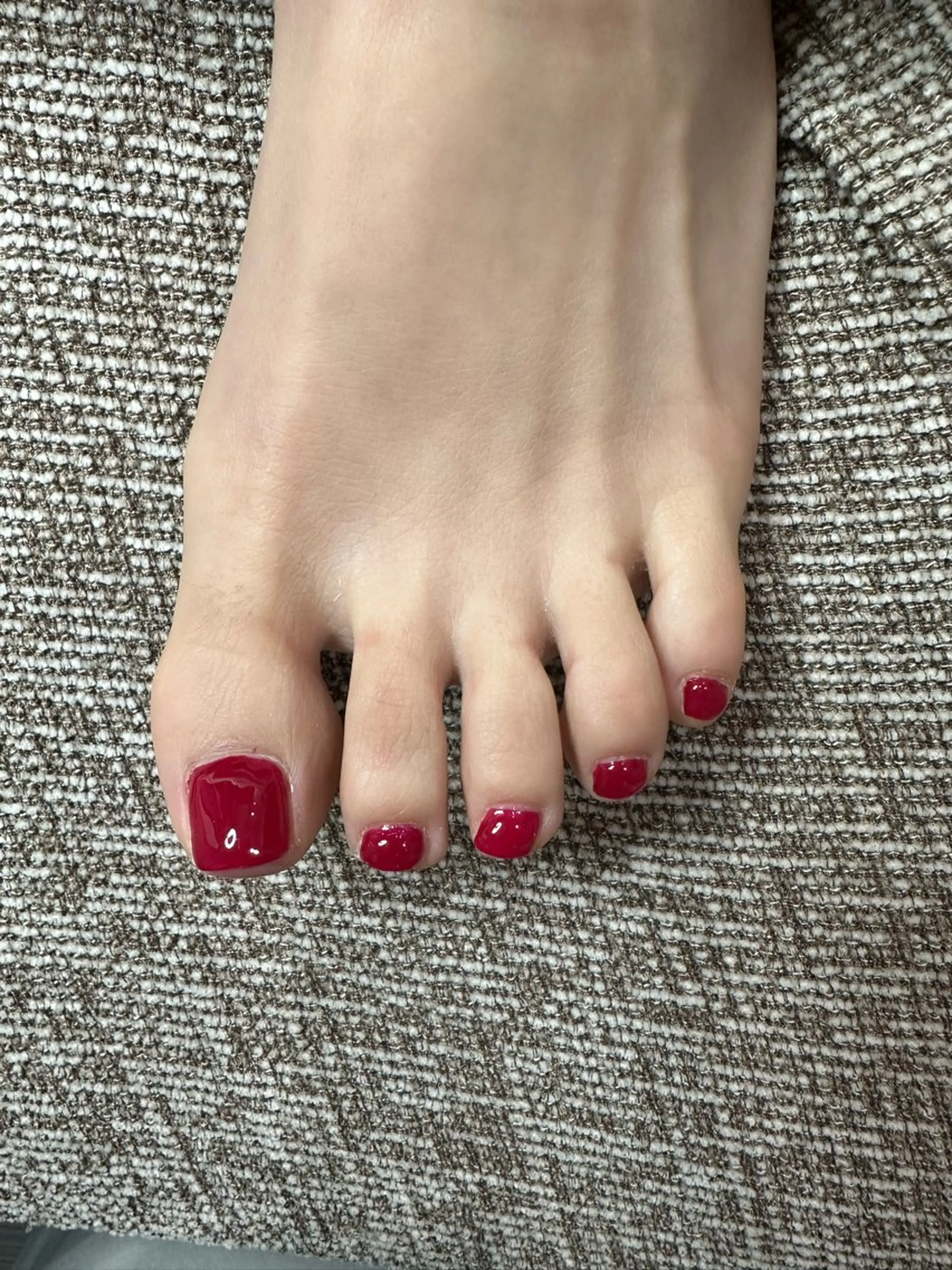 フット ワンカラーの写真