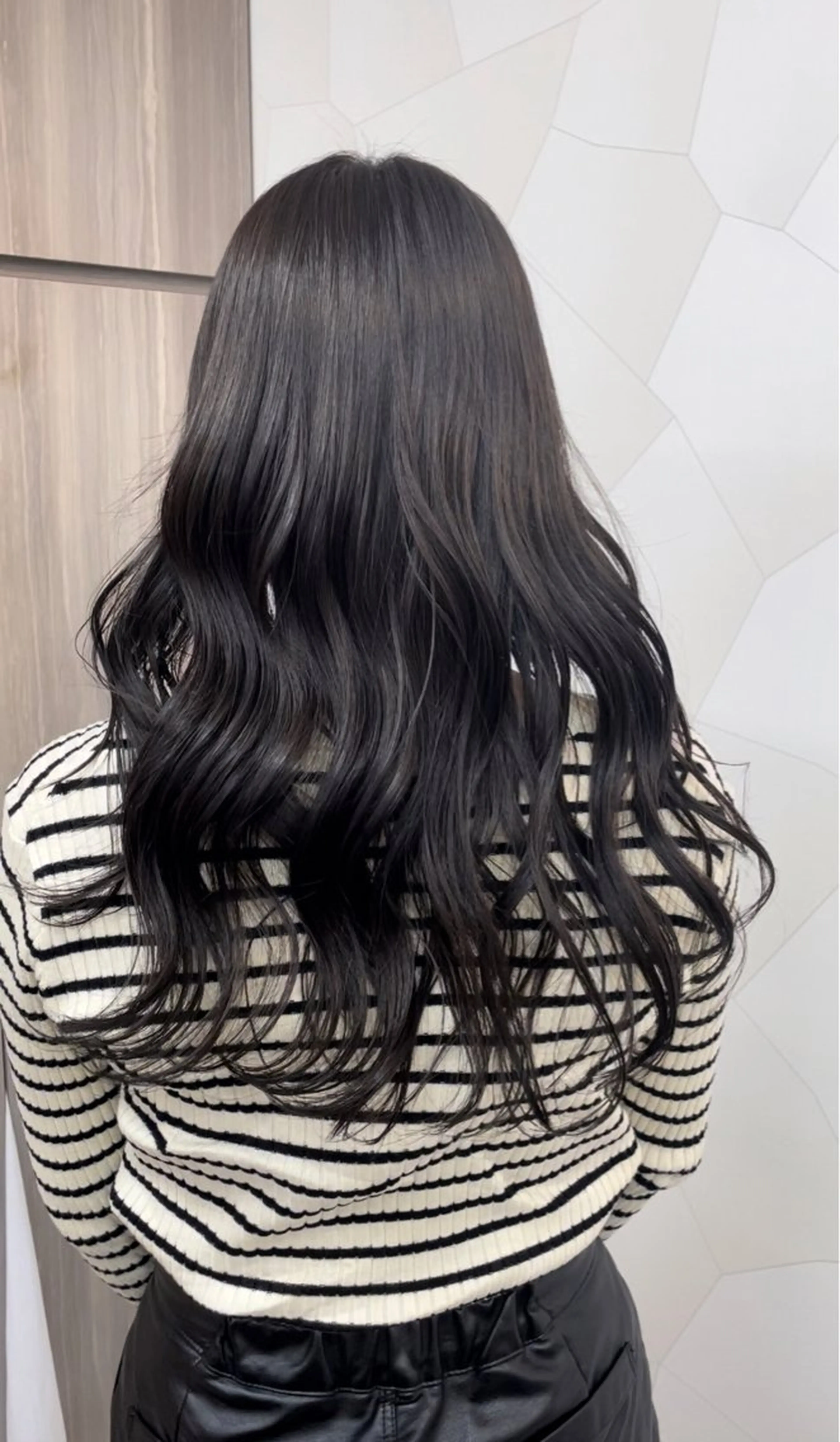 ブリーチなしワンカラー🩷の写真