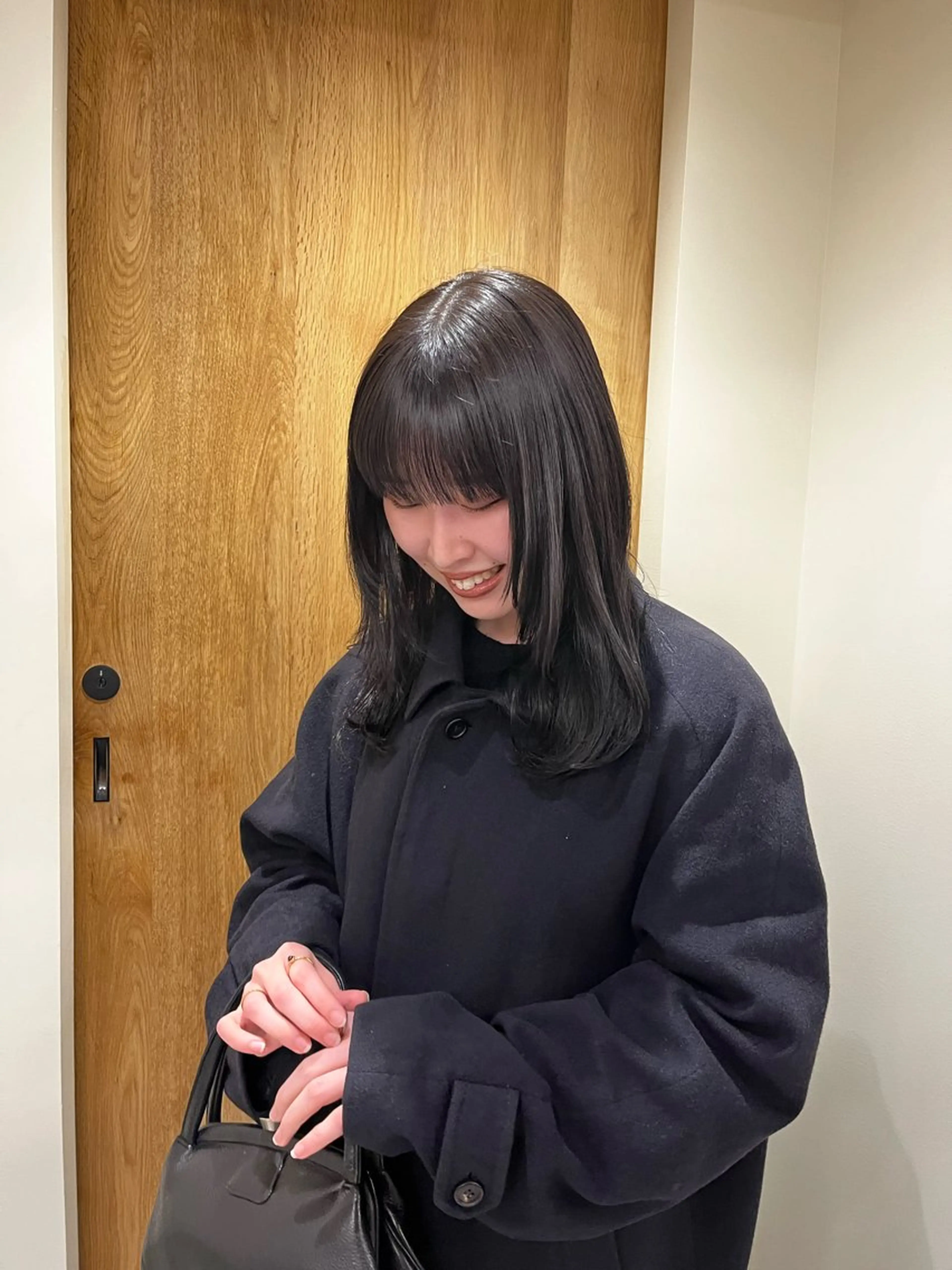 セミロング ヘアカラー mao /HUI金山のヘアスタイル