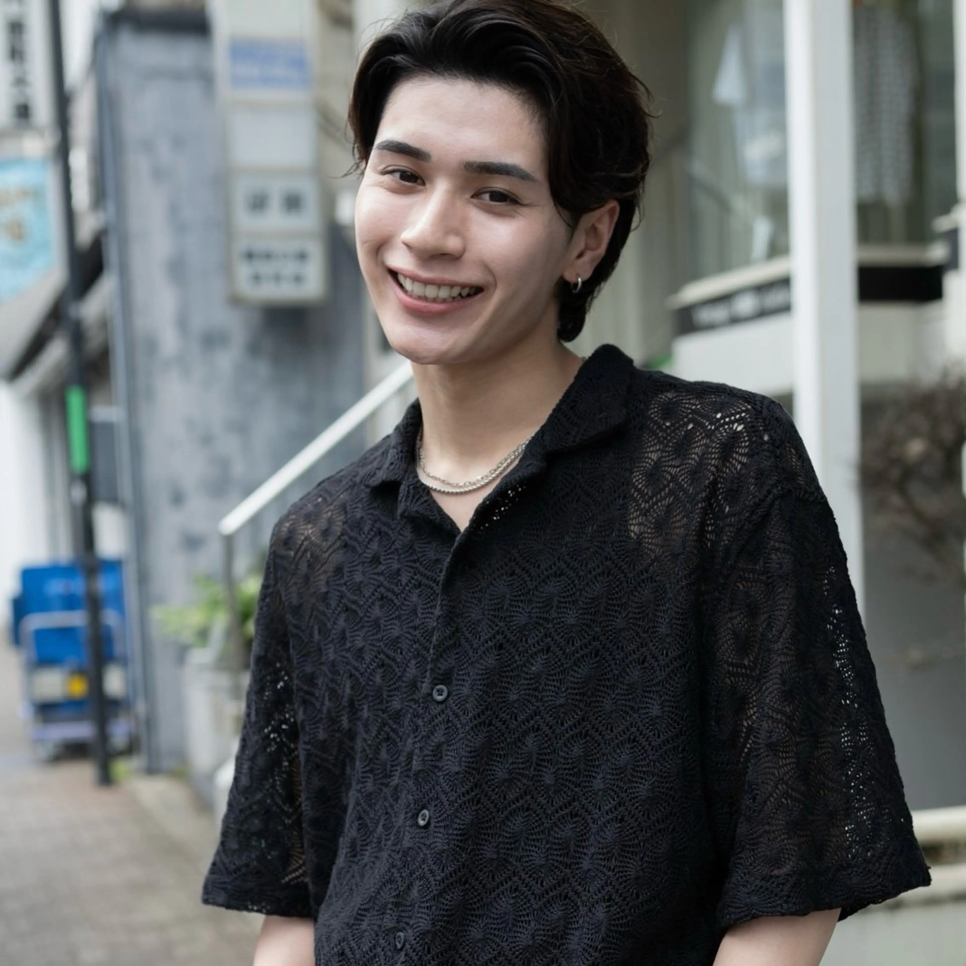 ショート カット 舟橋耀/ブリーチカラ ー/レイヤーカットのヘアスタイル