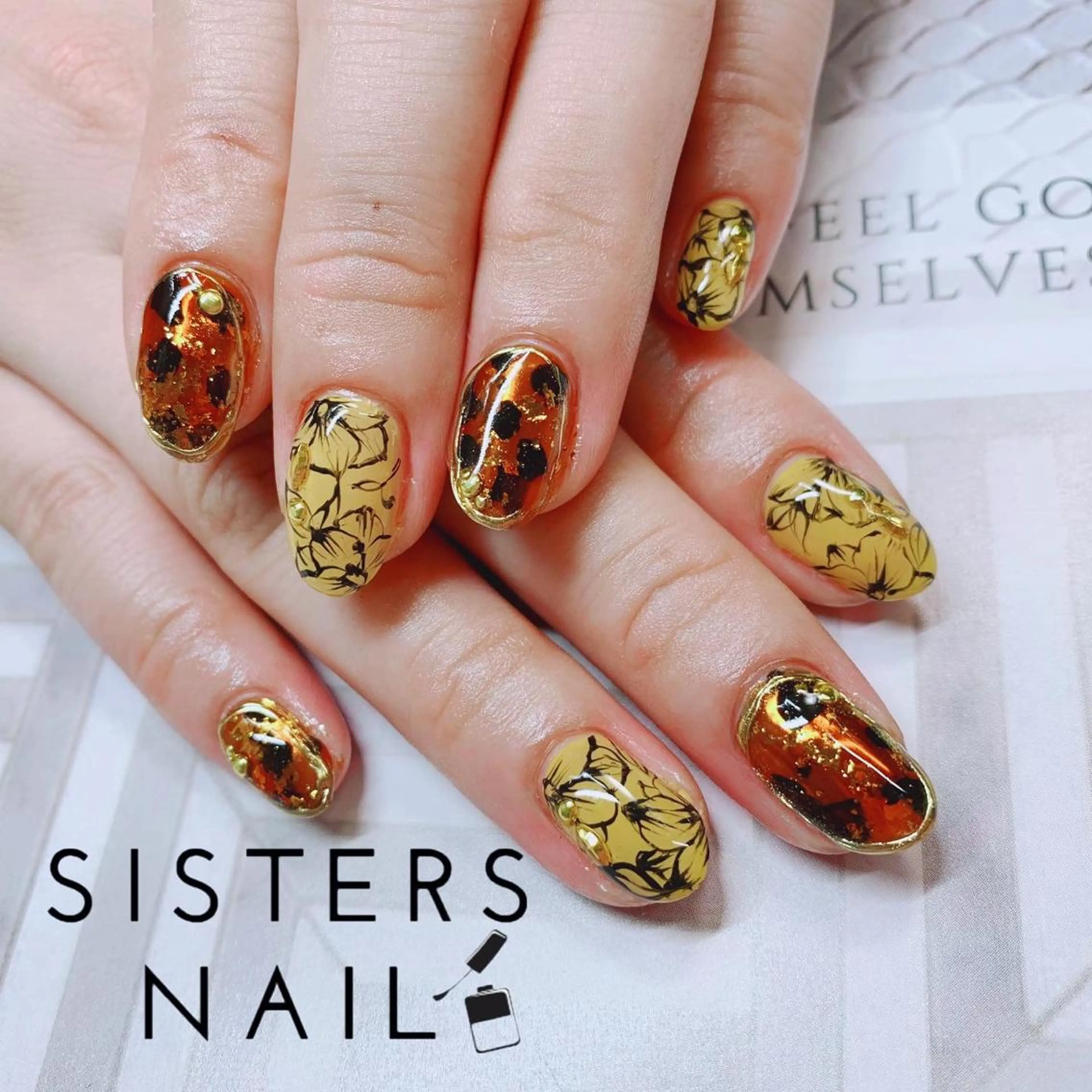 ネイル ハンドネイル ハンドケア sisters nail.fのネイルデザイン