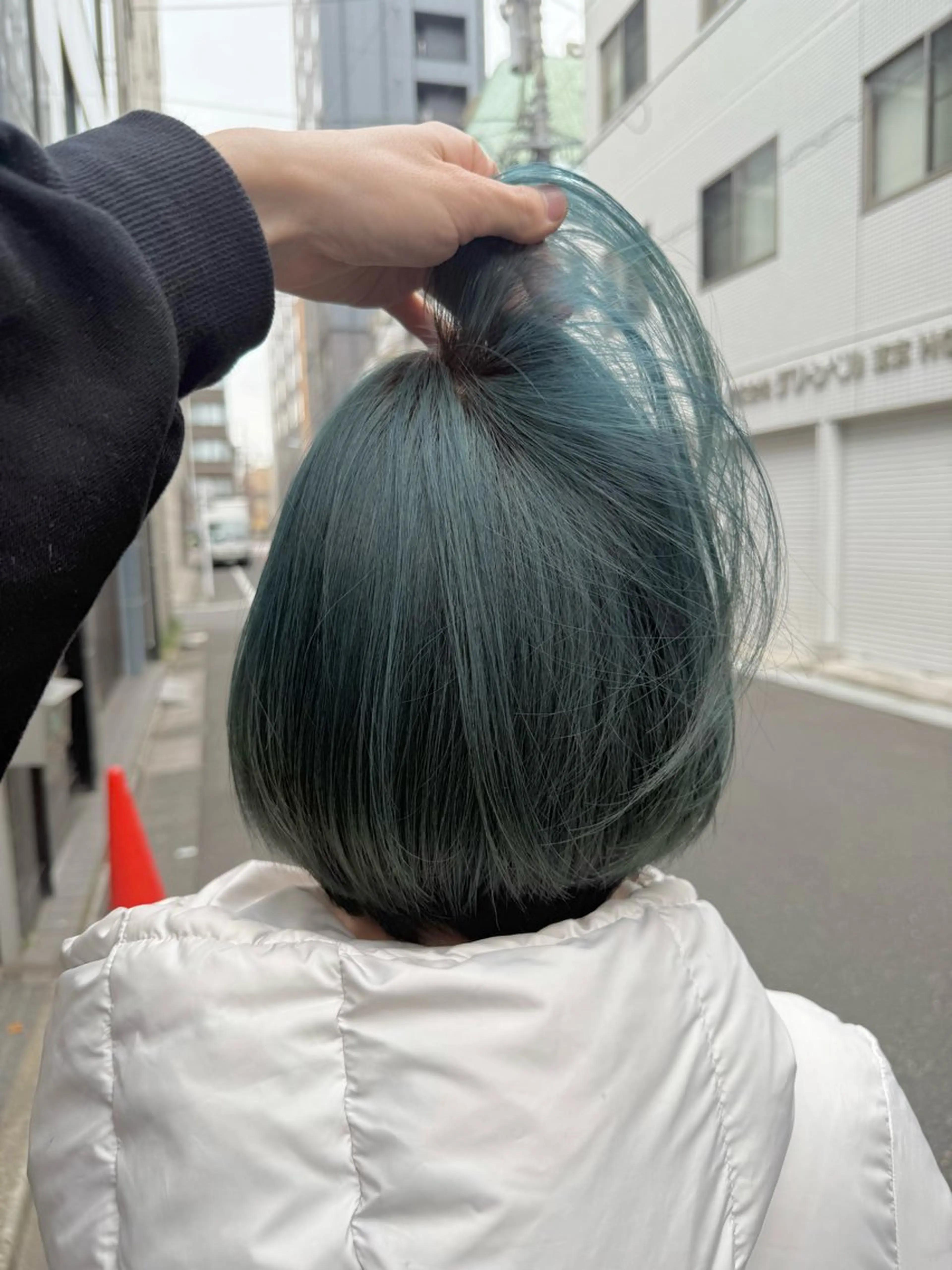 【ケア×ダブルカラー】ダブルケアブリーチ&ケアカラー＋mbSh＋TR ￥21960 ⇒の写真