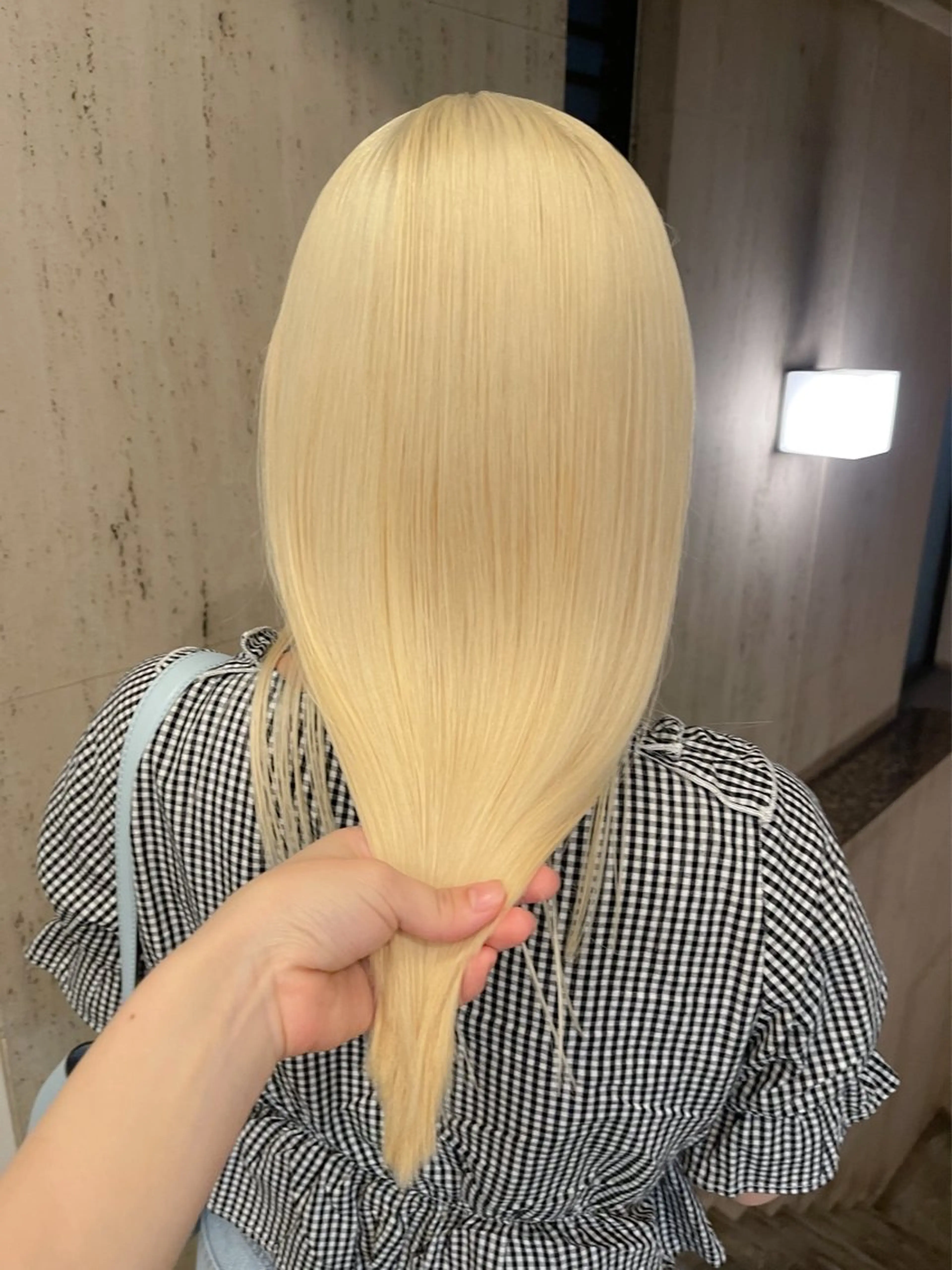 ロング ヘアカラー トリートメント wotaku.ヲタク所属・🌙艶ハイトーン/ ミユウのヘアスタイル