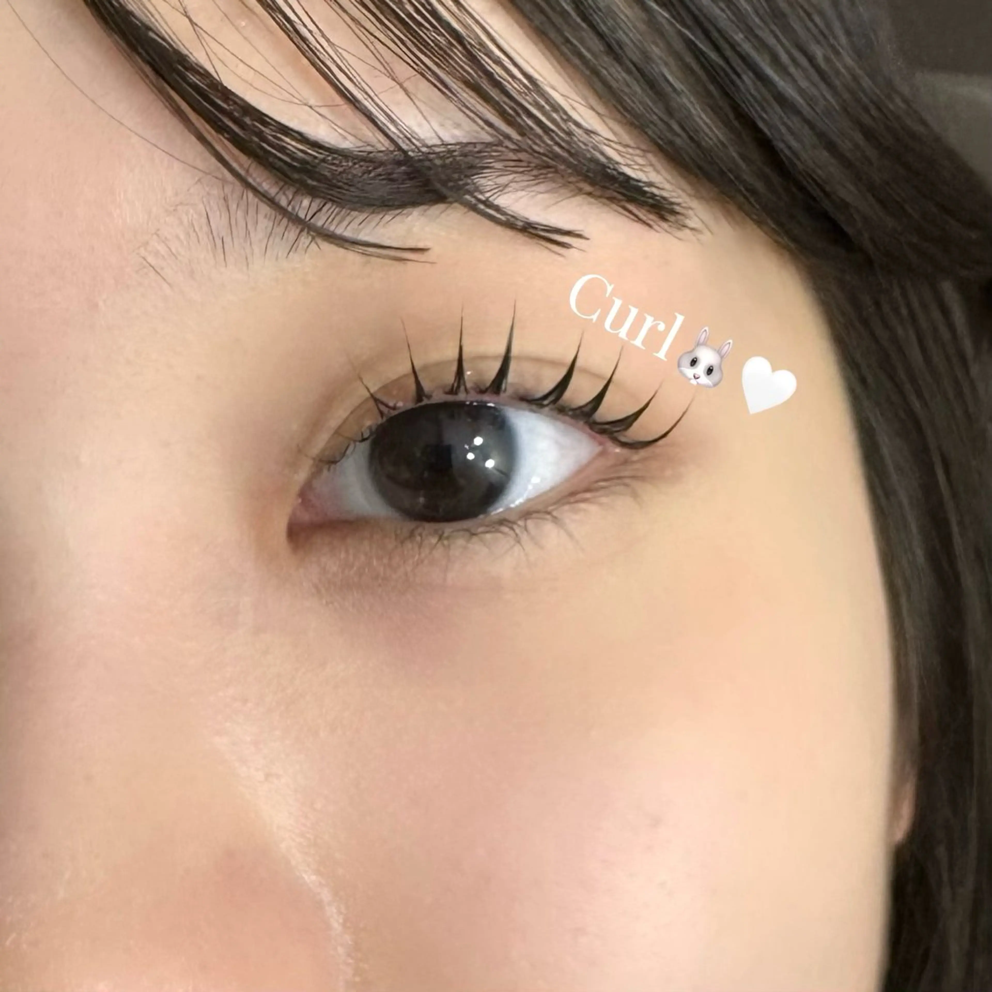 マツエク・マツパ 一重×まつ毛パーマ Nabi所属・Nabi Nanami⭐️のマツエク・マツパデザイン