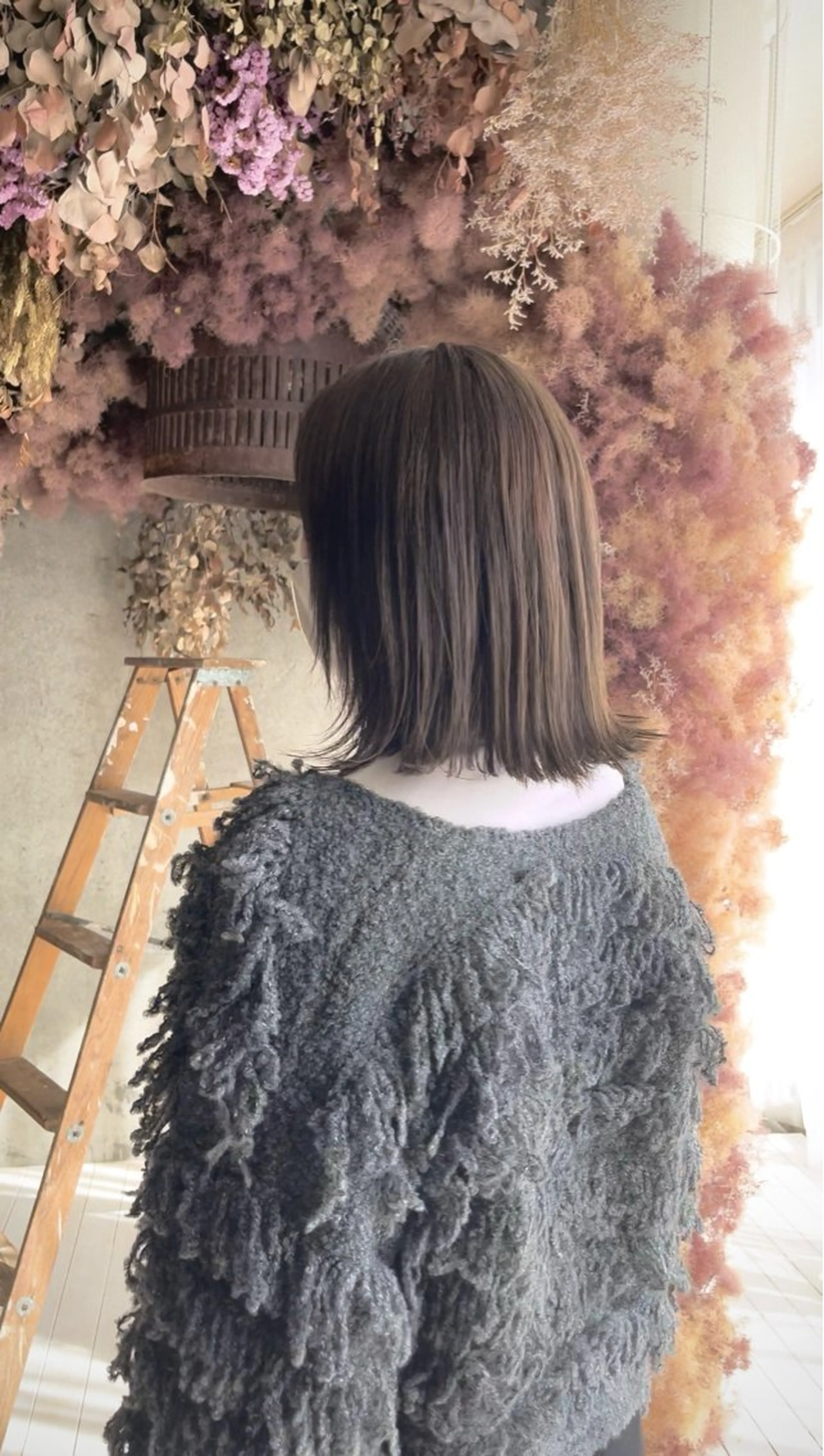 レディース似合わせカットの写真