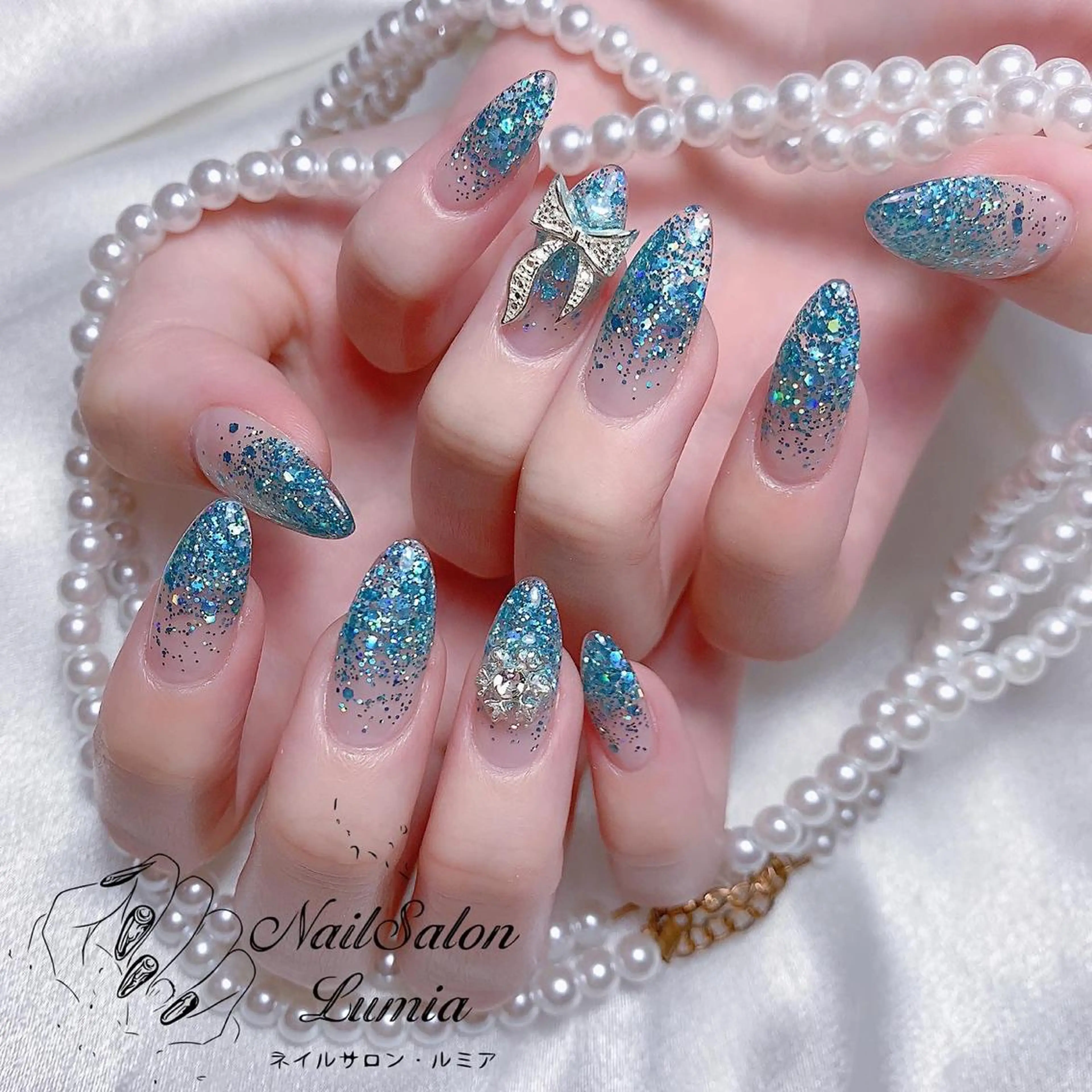 ネイル ハンドネイル ネイルサロン ルミア Lumia 店長のネイルデザイン