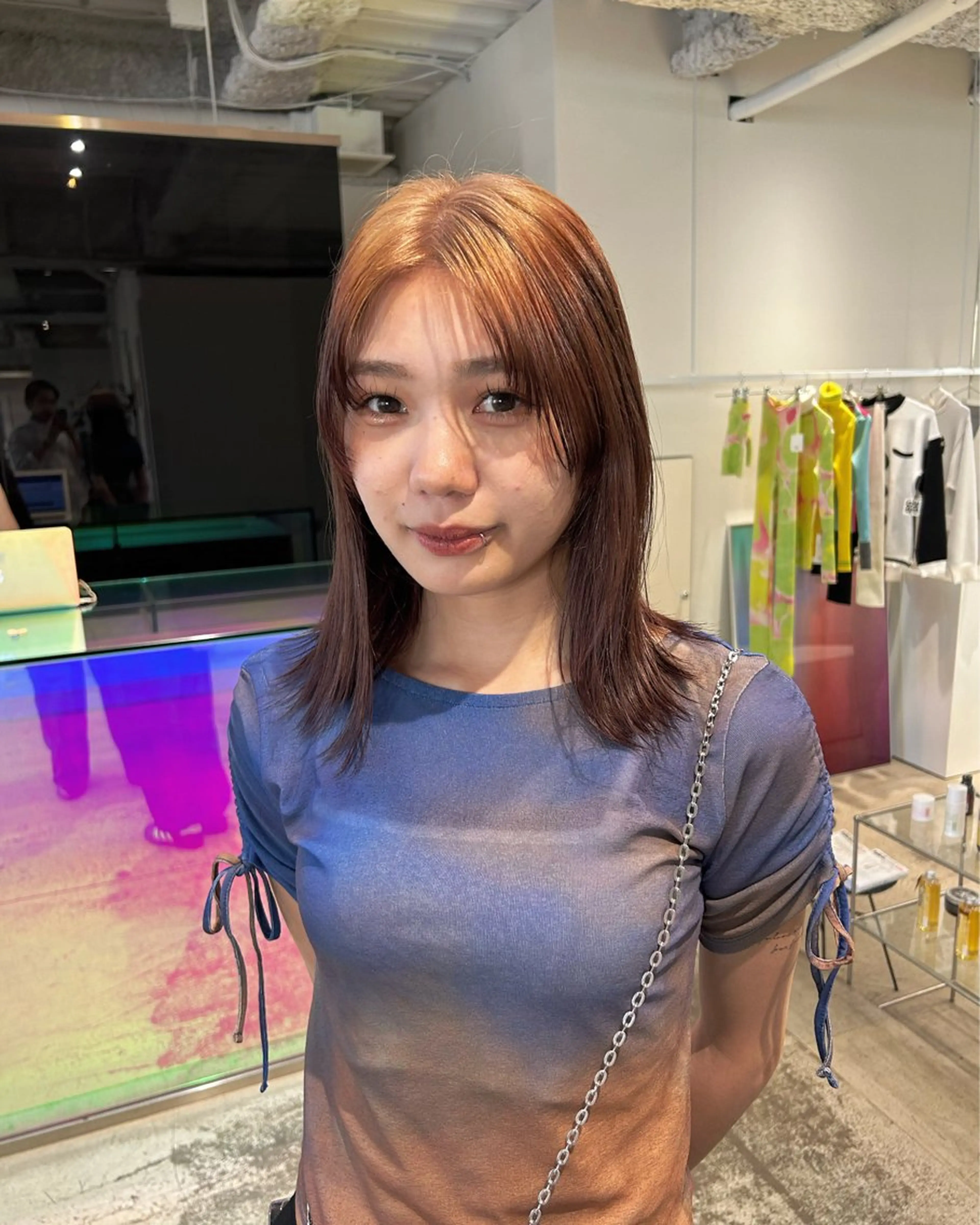 ミディアム ヘアカラー トリートメント STAN WOOD所属・似合わせcut 🔥yutakaのヘアスタイル