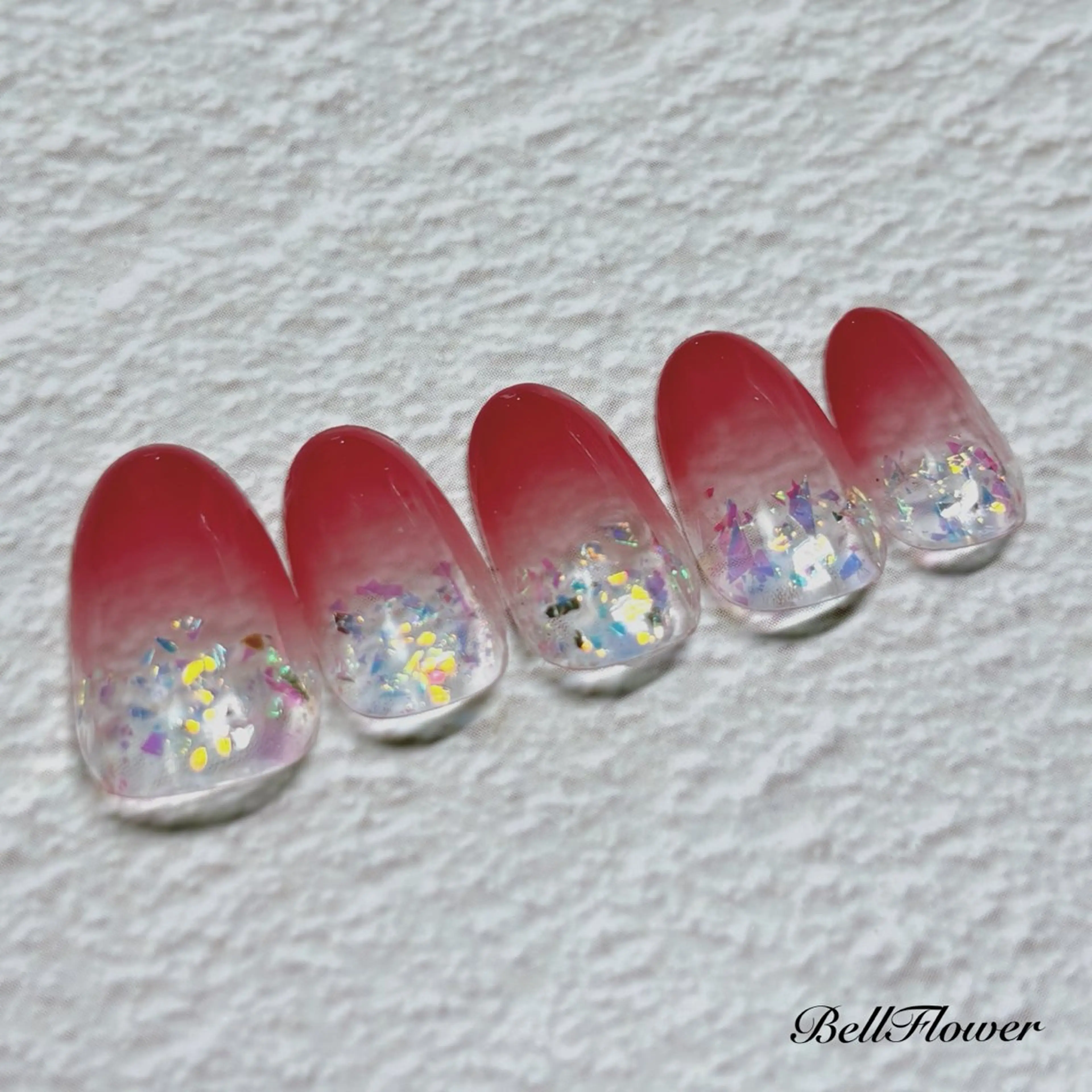 ネイル ハンドネイル Bell Flowerのネイルデザイン