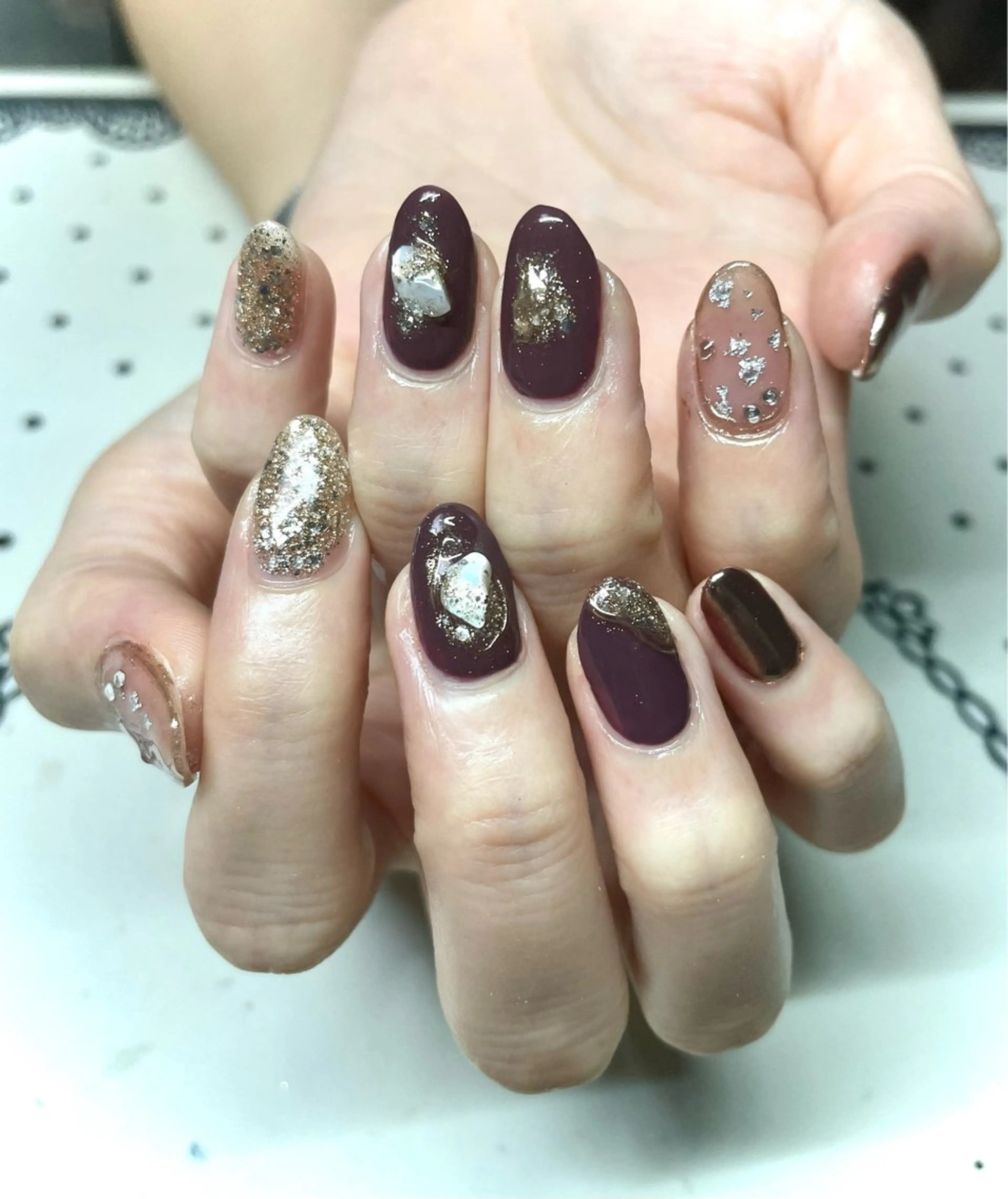 ネイル ハンドネイル nailsalon sugarr所属・nailist cocoのネイルデザイン