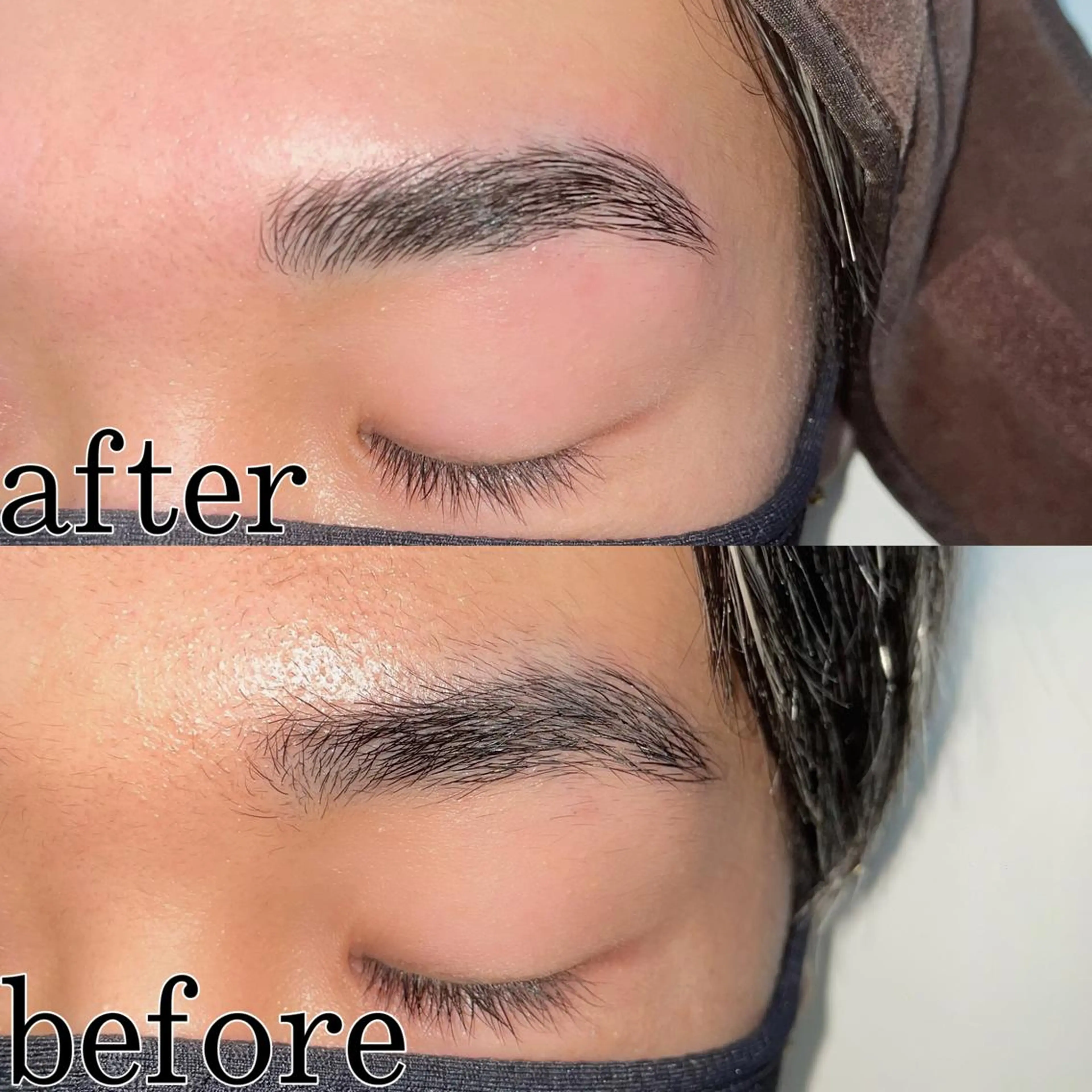 パーマ メンズ アイブロウ メンズブリーチ 眉カラー ハリウッドブロウリフト メンズアイブロウ ワックス脱毛 その他(アイブロウ) Mumu所属・Mumu モデル募集中🪄のネイルデザイン