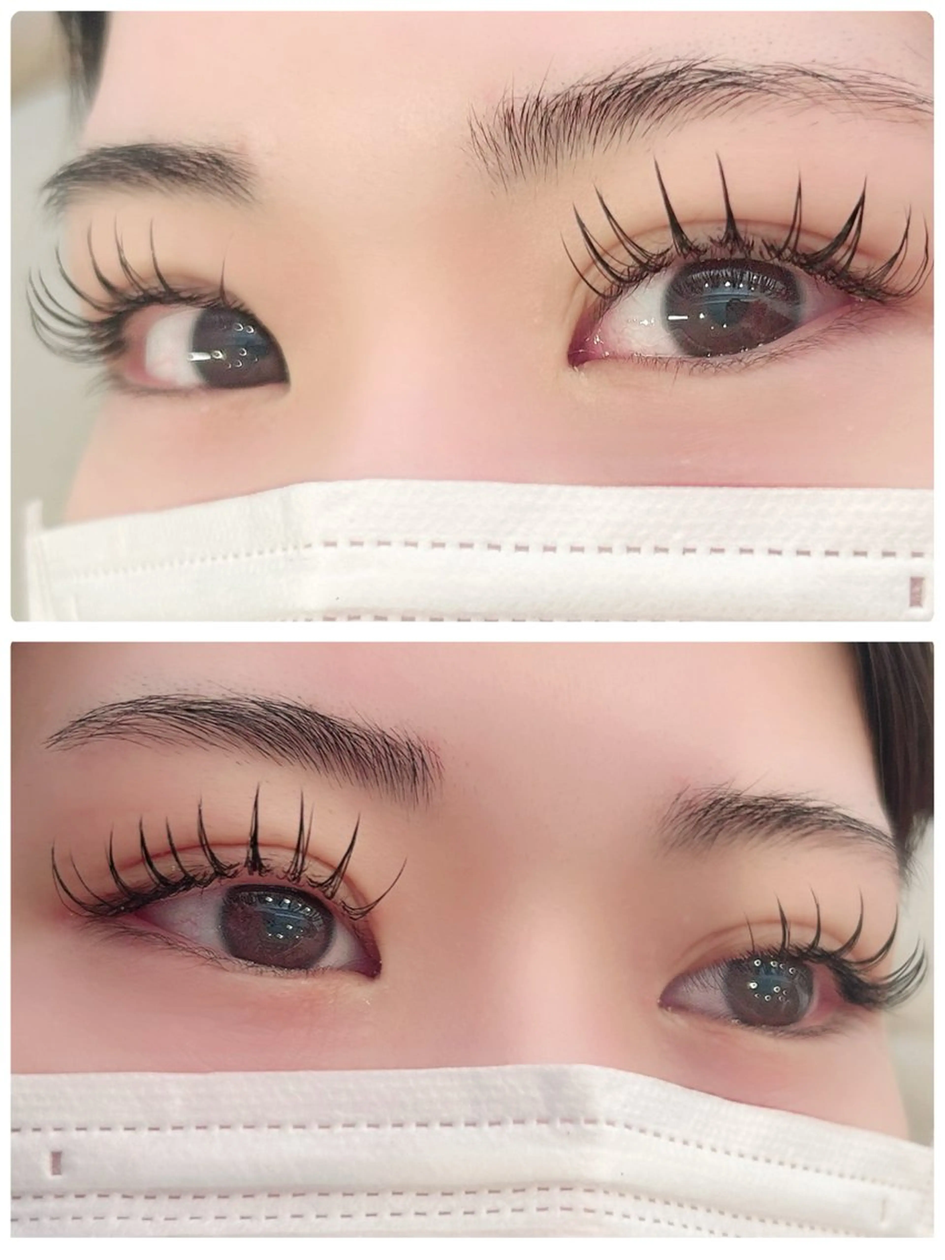 マツエク・マツパ 束感まつ毛 フラットラッシュ シュガーレイ所属・バインドロック🦋 アンドヘルシーのマツエク・マツパデザイン