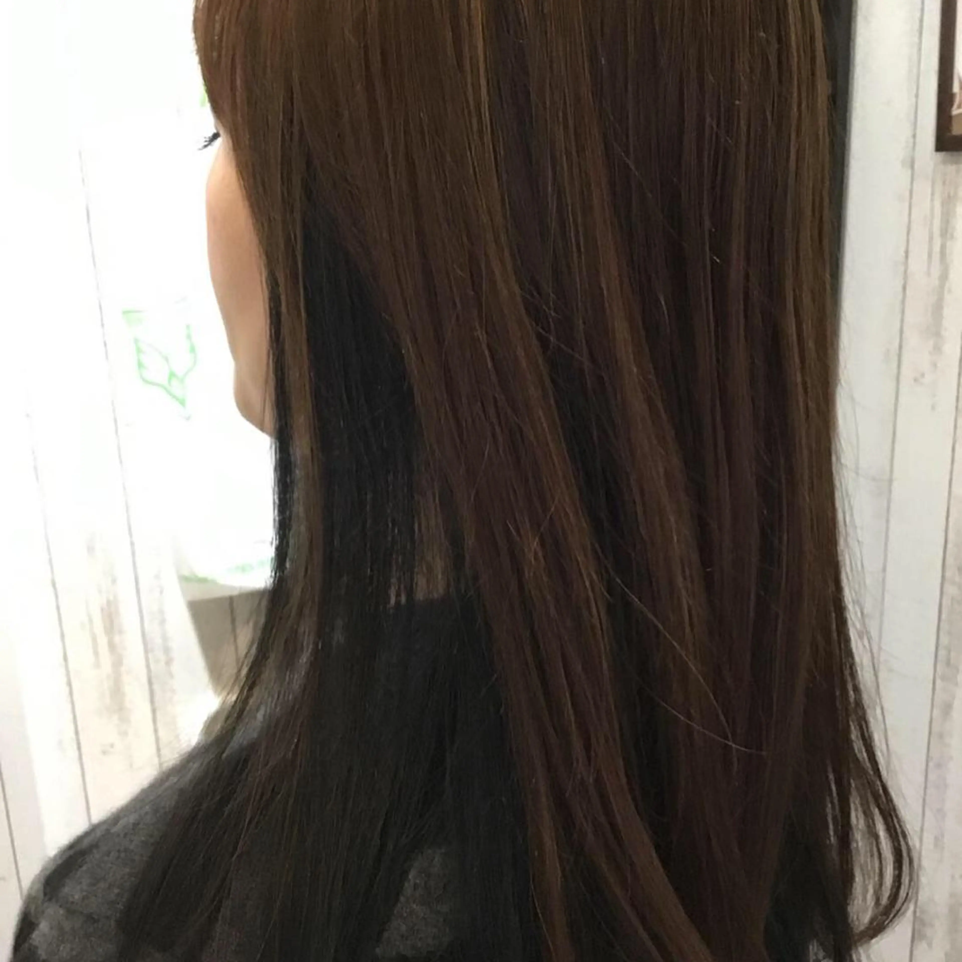 ロング カラー 金崎 新吾のヘアスタイル