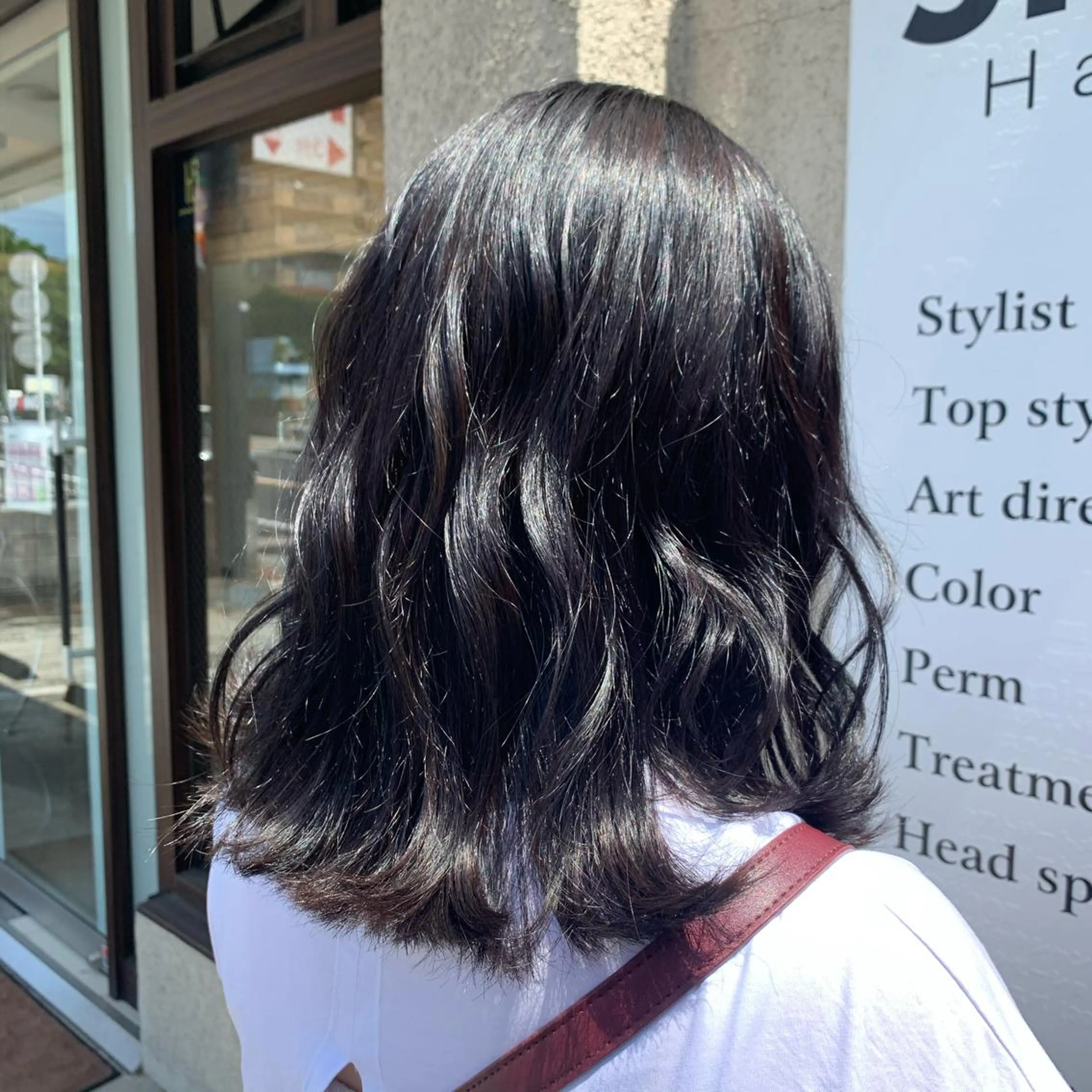 ミディアム カラー ヘアアレンジ yuka .のヘアスタイル