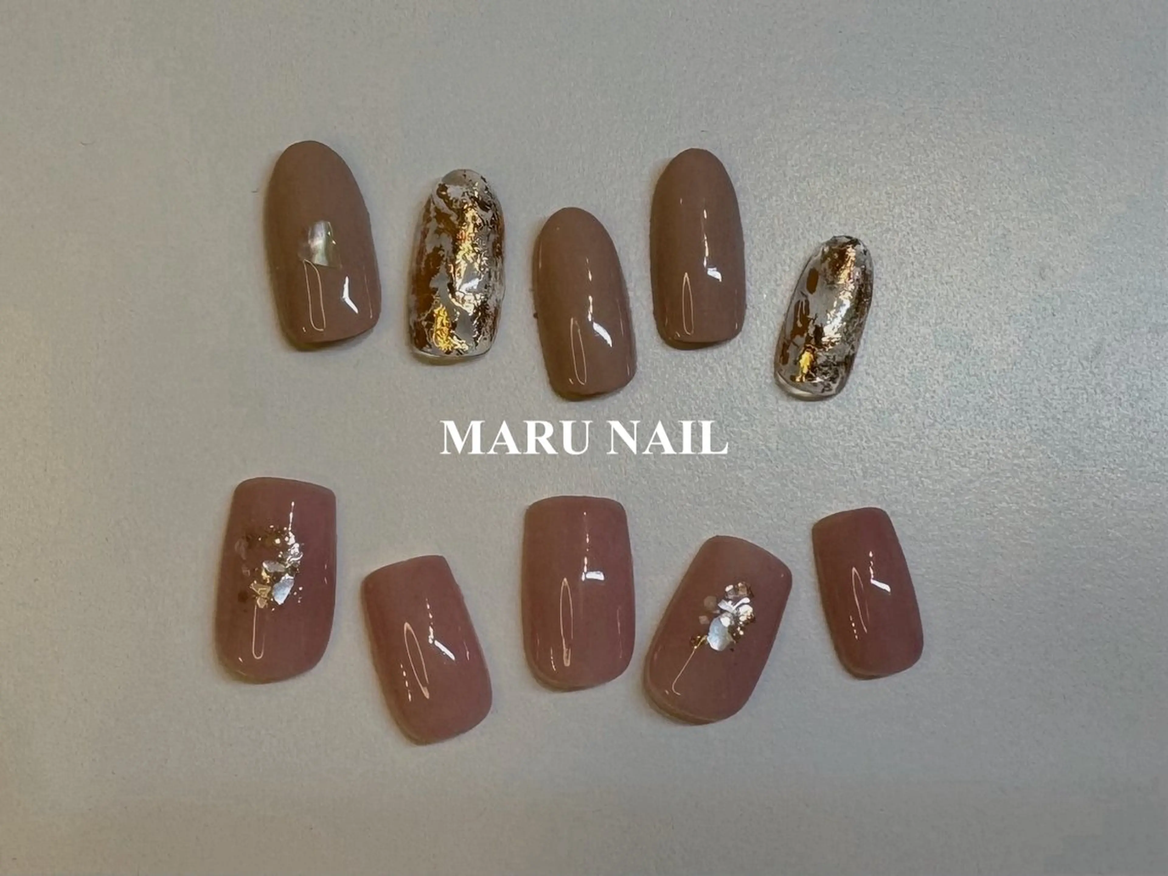 ネイル シンプルネイル MARU NAIL natsukiのネイルデザイン