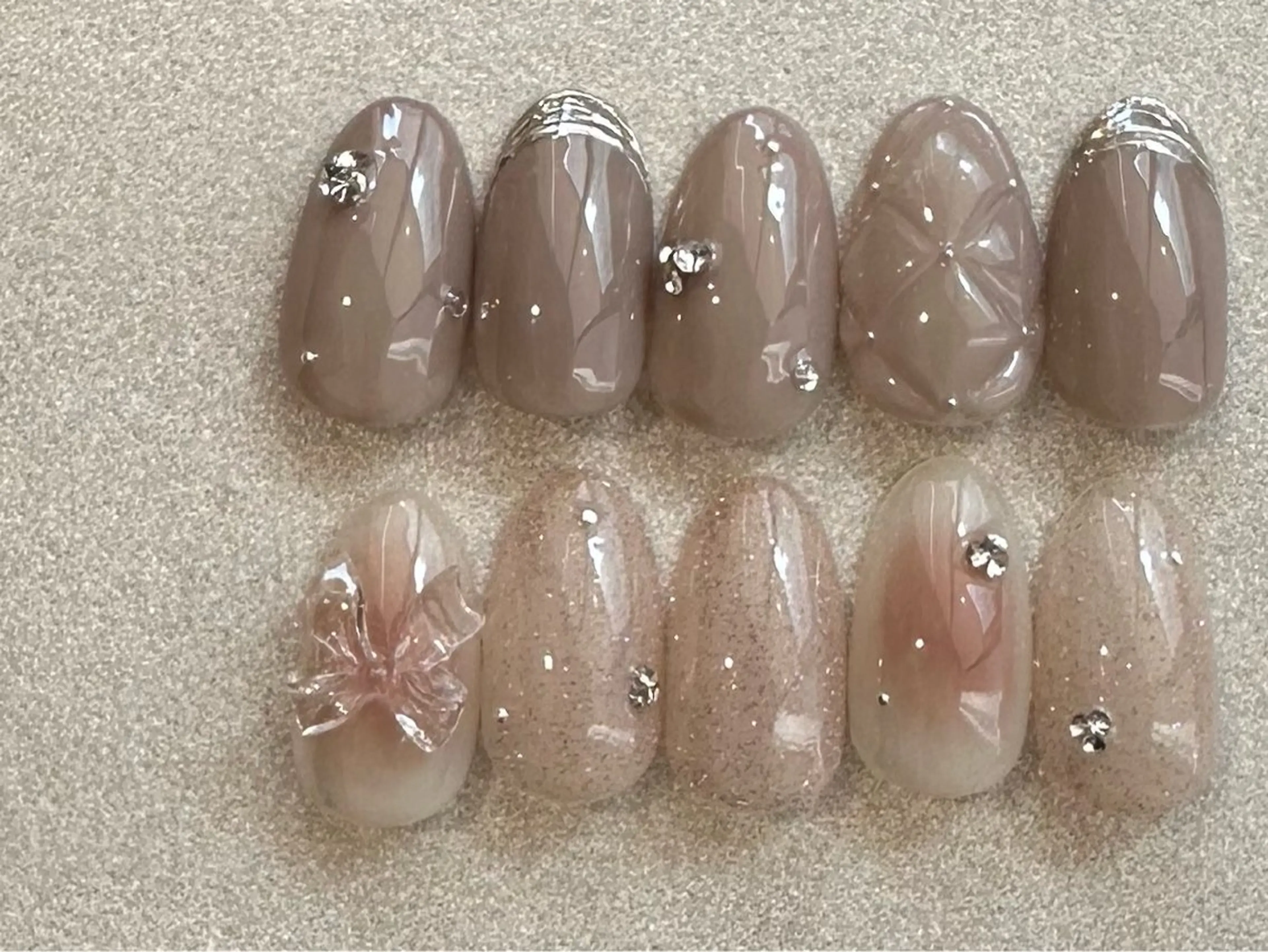 ネイル ワンホンネイル ハンドネイル etorca nailのネイルデザイン