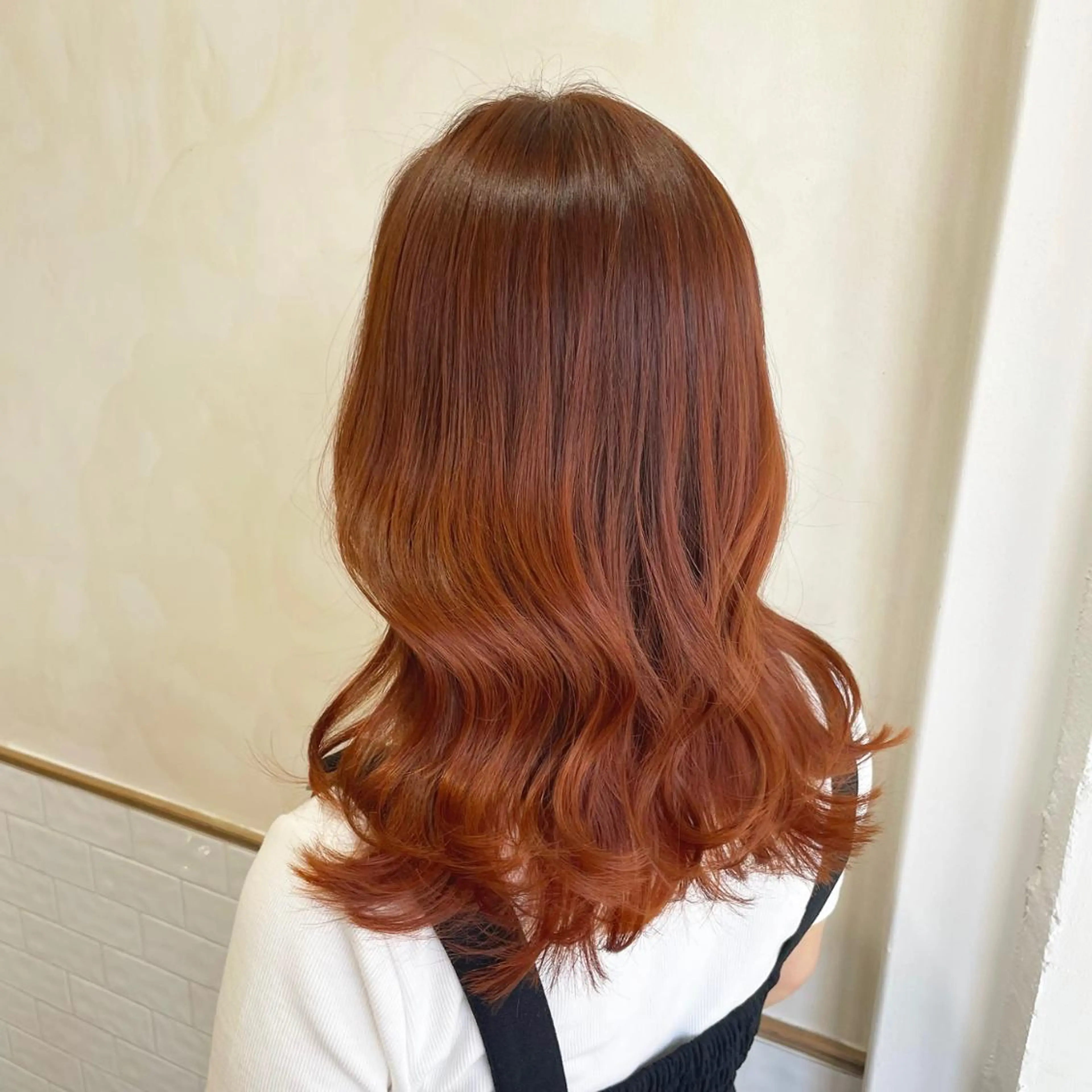 セミロング ヘアカラー ROMEO京橋 MINAMIのヘアスタイル