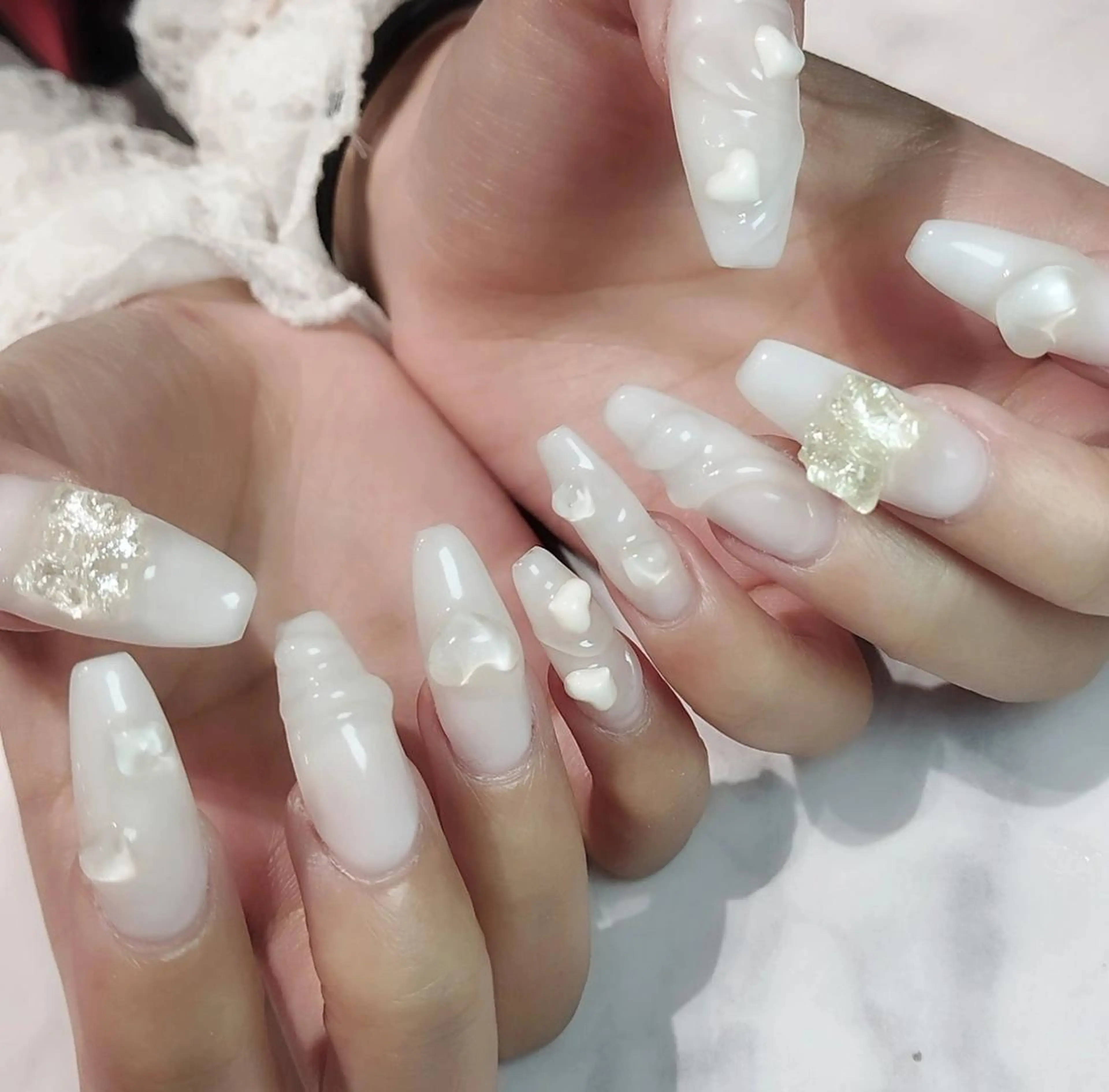 ネイル ハンドネイル あ きのネイルデザイン