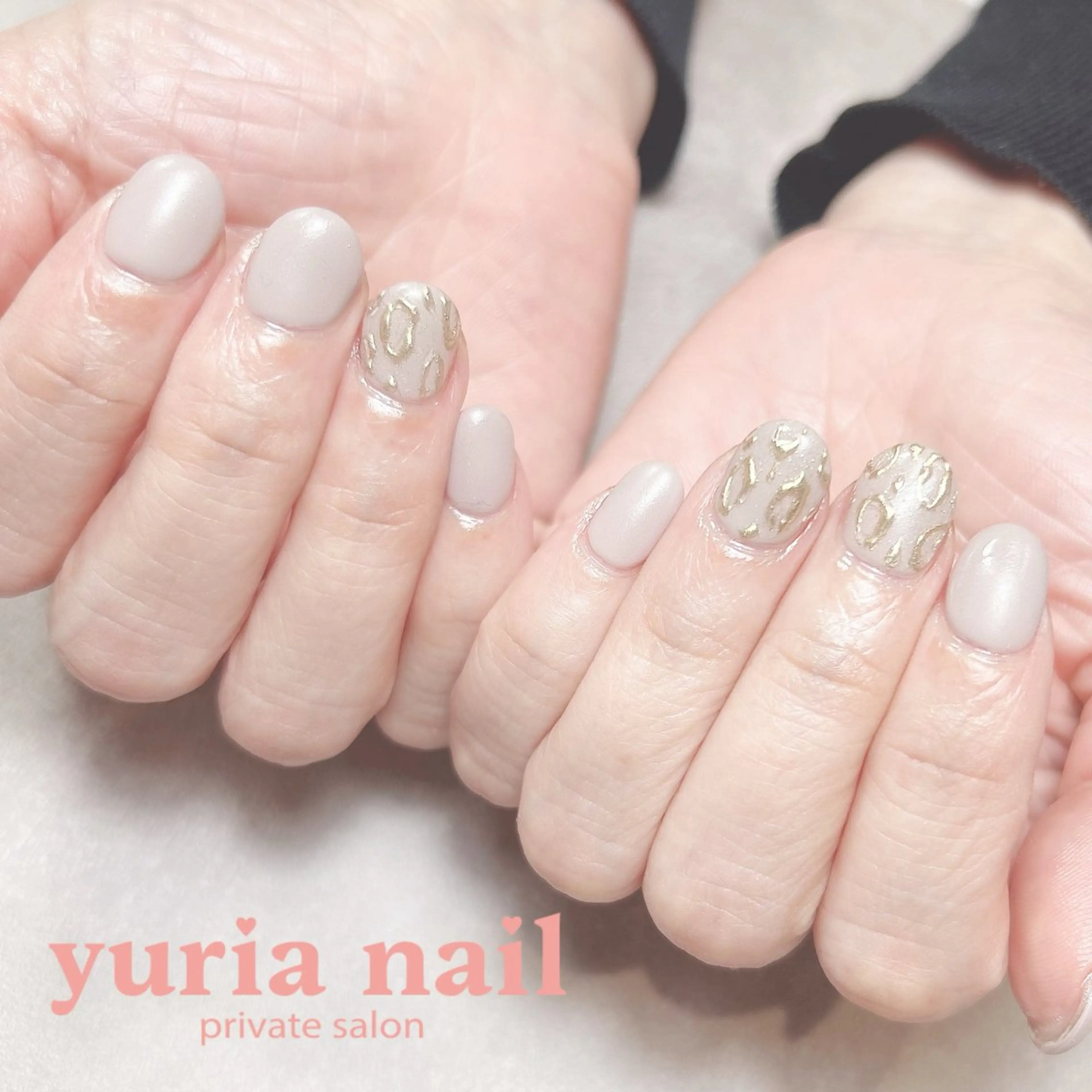 ネイル ジェルネイル マットネイル ハンドネイル 小林 ゆりあのネイルデザイン