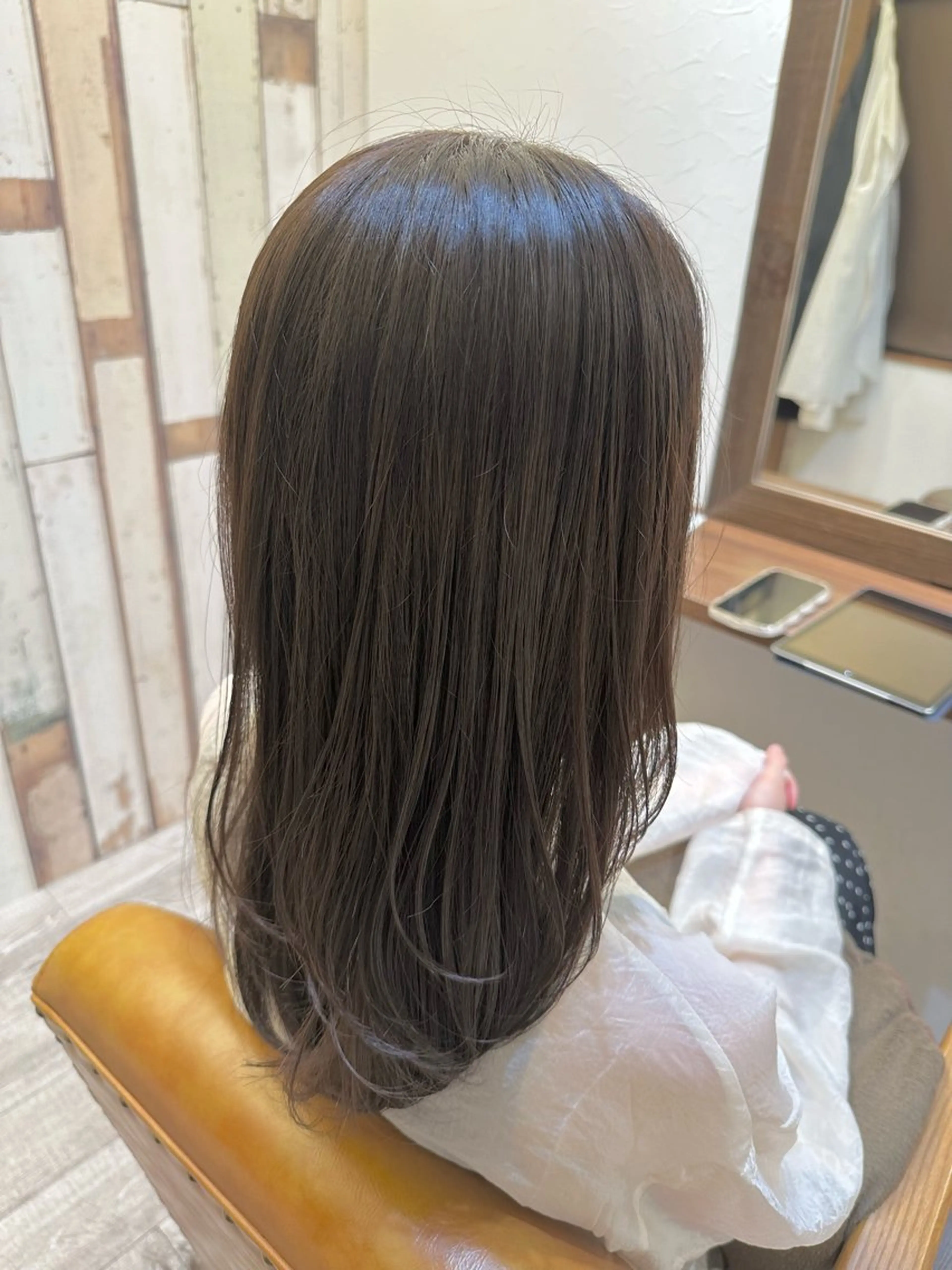 セミロング レイヤーカット カット ヘアカラー トリートメント 佐藤  真依のその他イメージ
