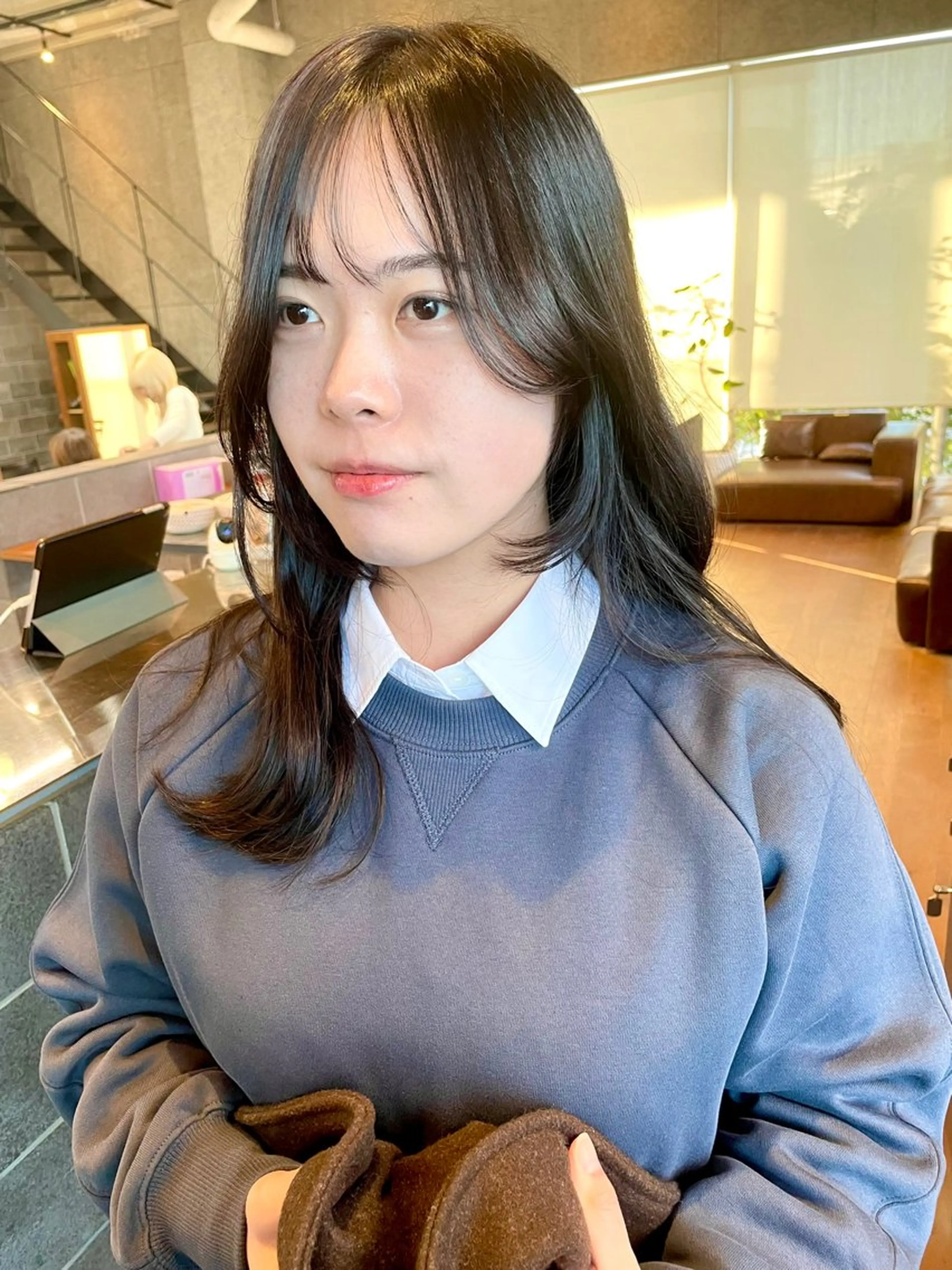 ロング カラー カット 🍋髪質改善× 透明感カラー ジュリのヘアスタイル