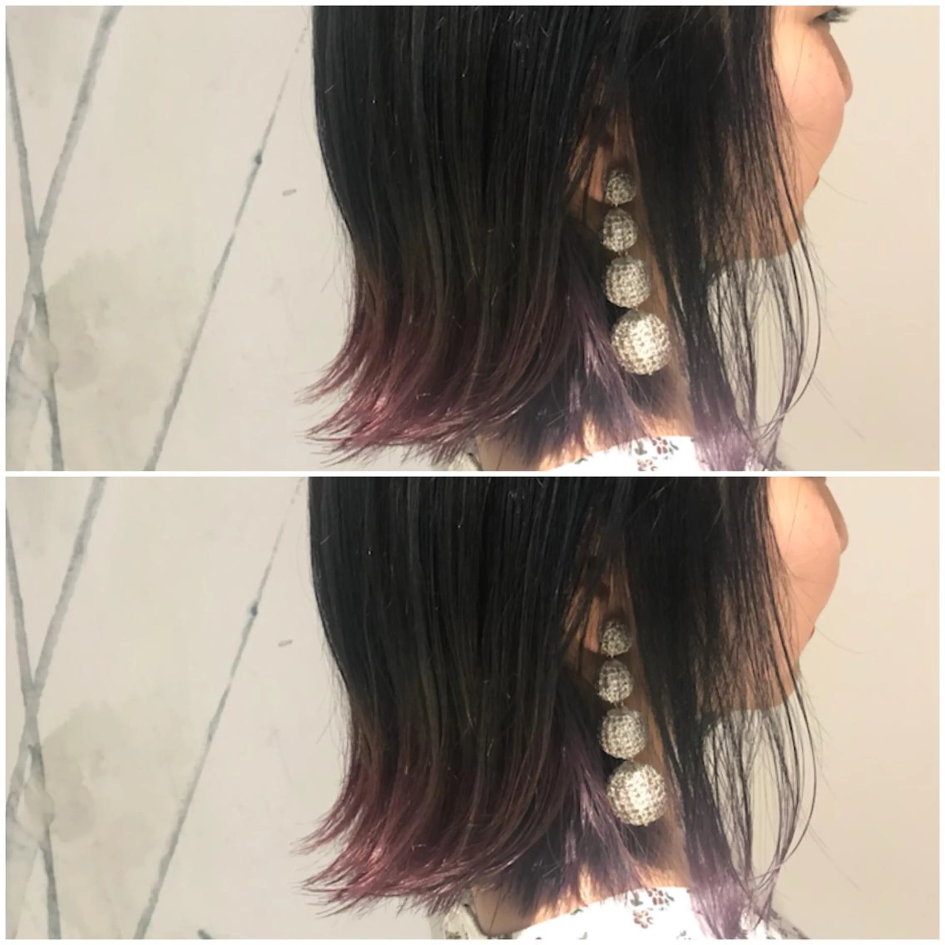 ミディアム カラー ヘアアレンジ 上品な透明感カラー/ 表参道/MIKUのヘアスタイル