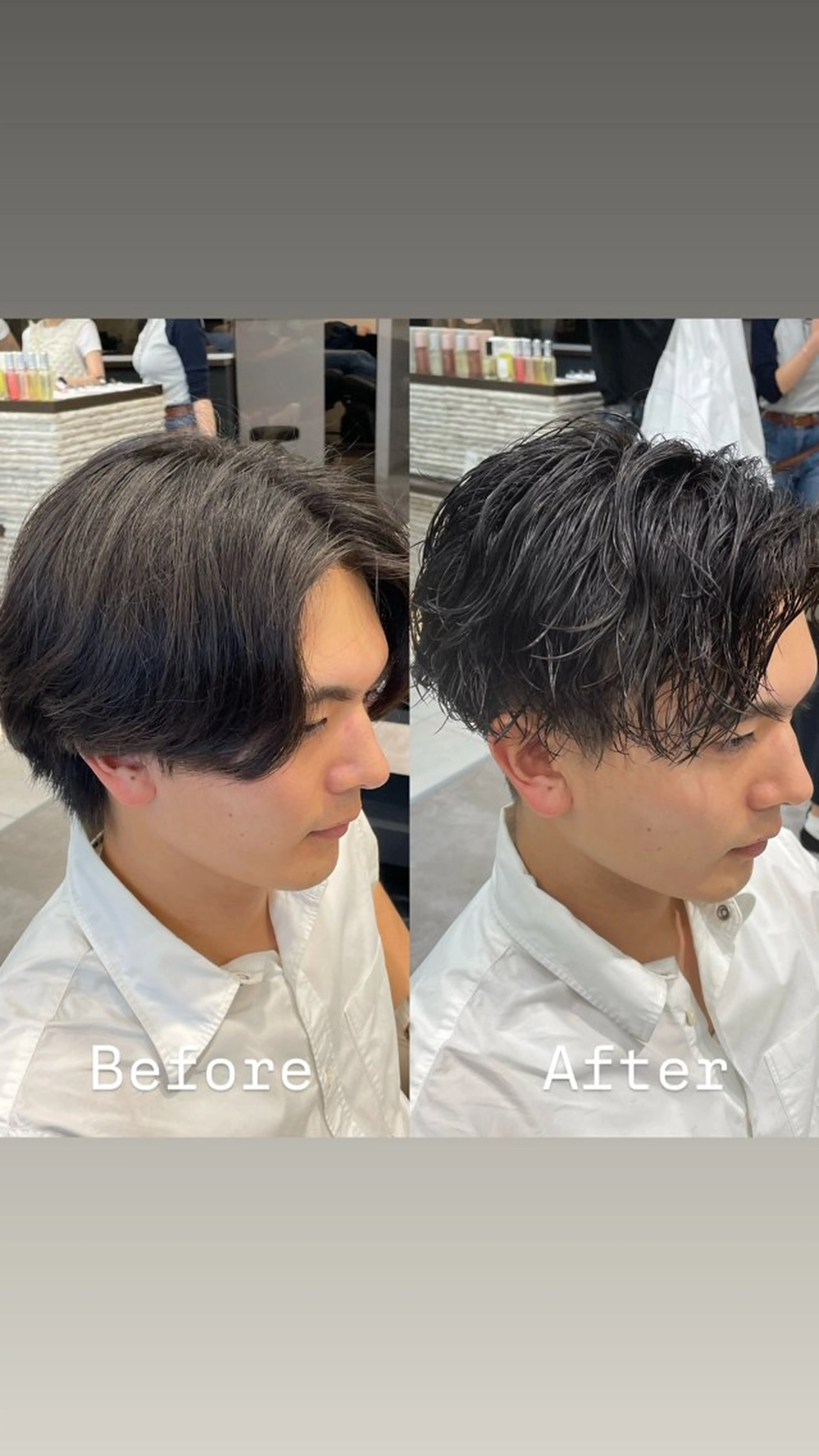 パーマ メンズ カット パーマ メンズ特化 / ツイスパ🔥高林拓斗のヘアスタイル