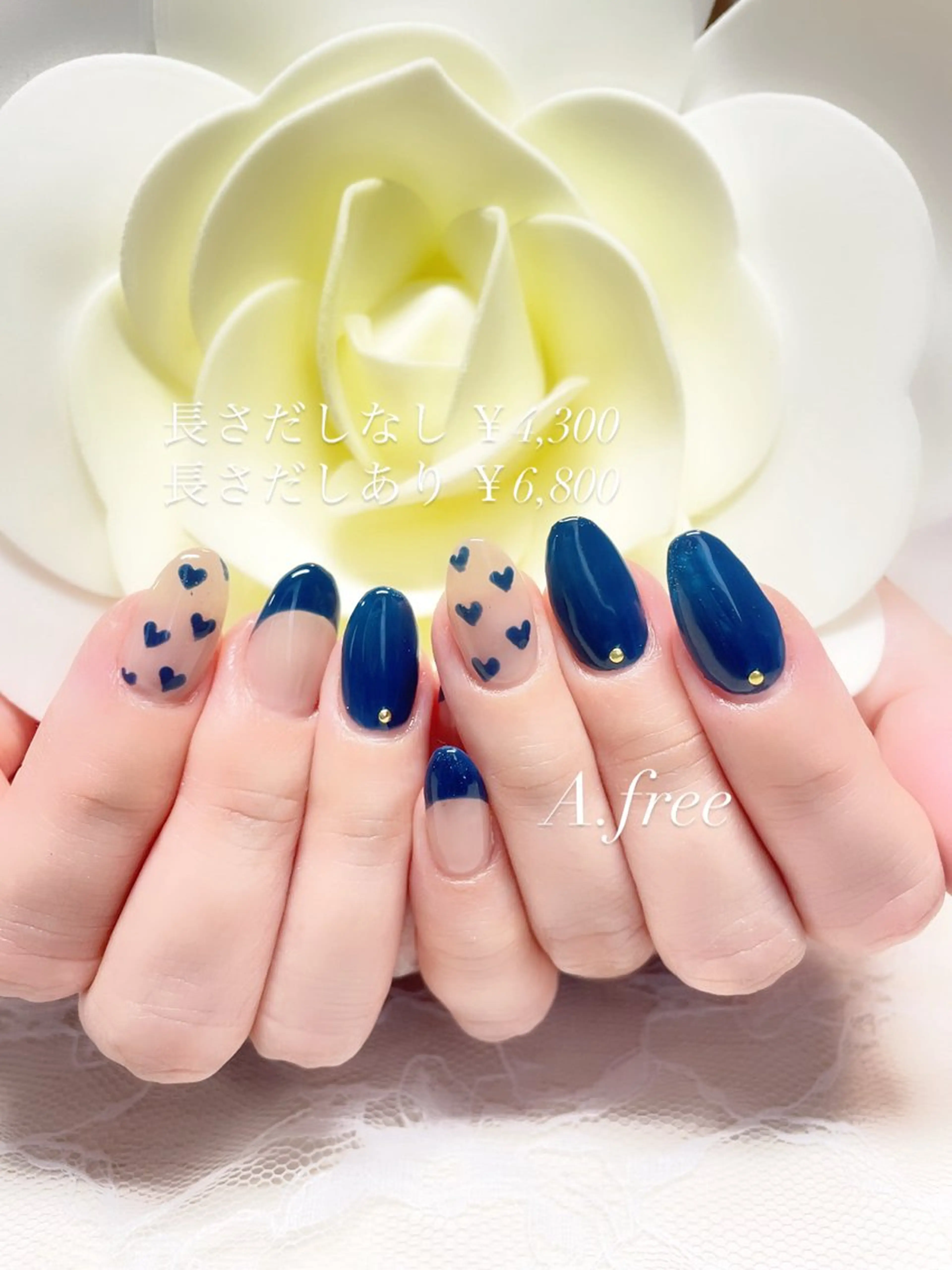 ネイル A.free✧*｡ アレルギー対応✧*｡のネイルデザイン