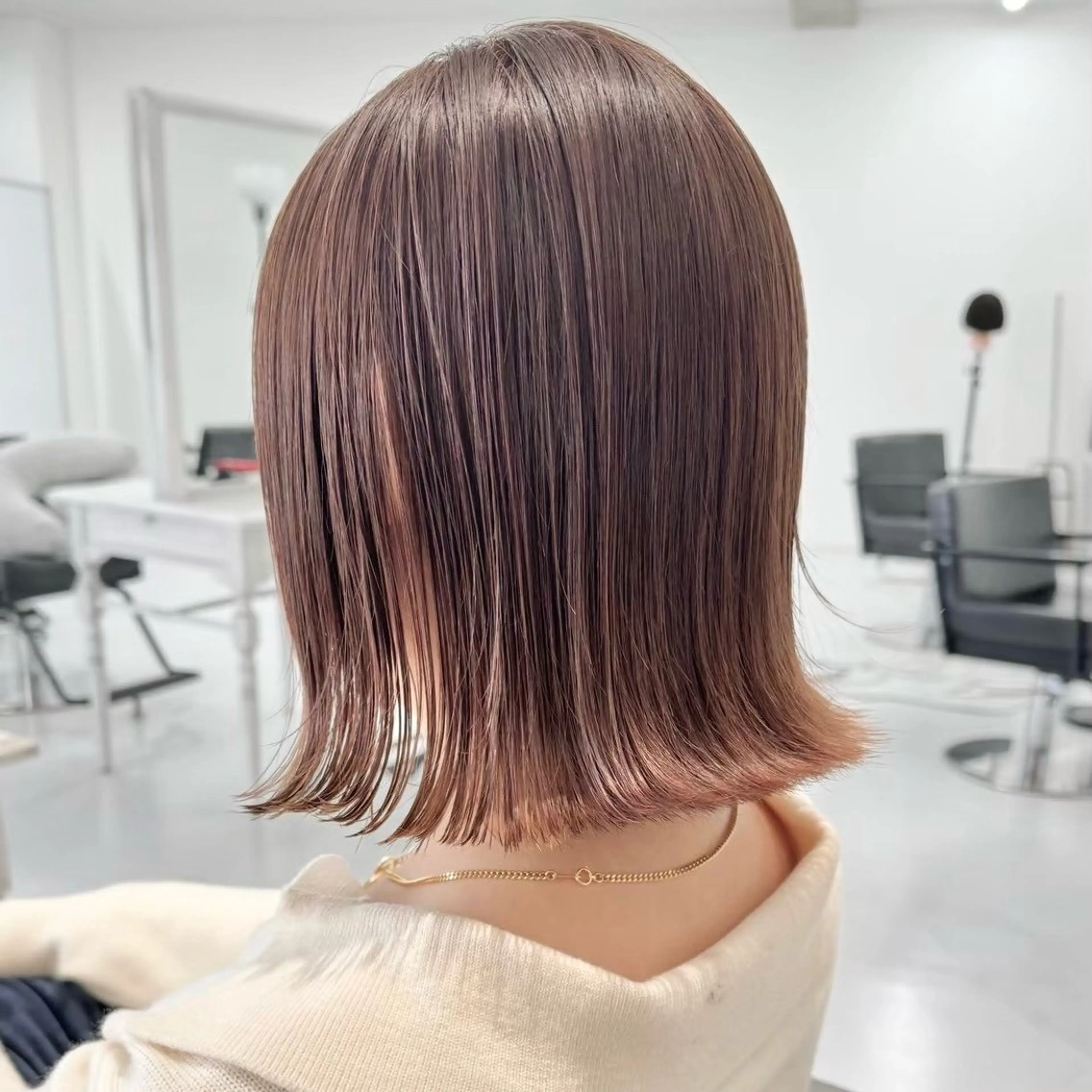 ミディアム 田島拓海 ボブカットのヘアスタイル