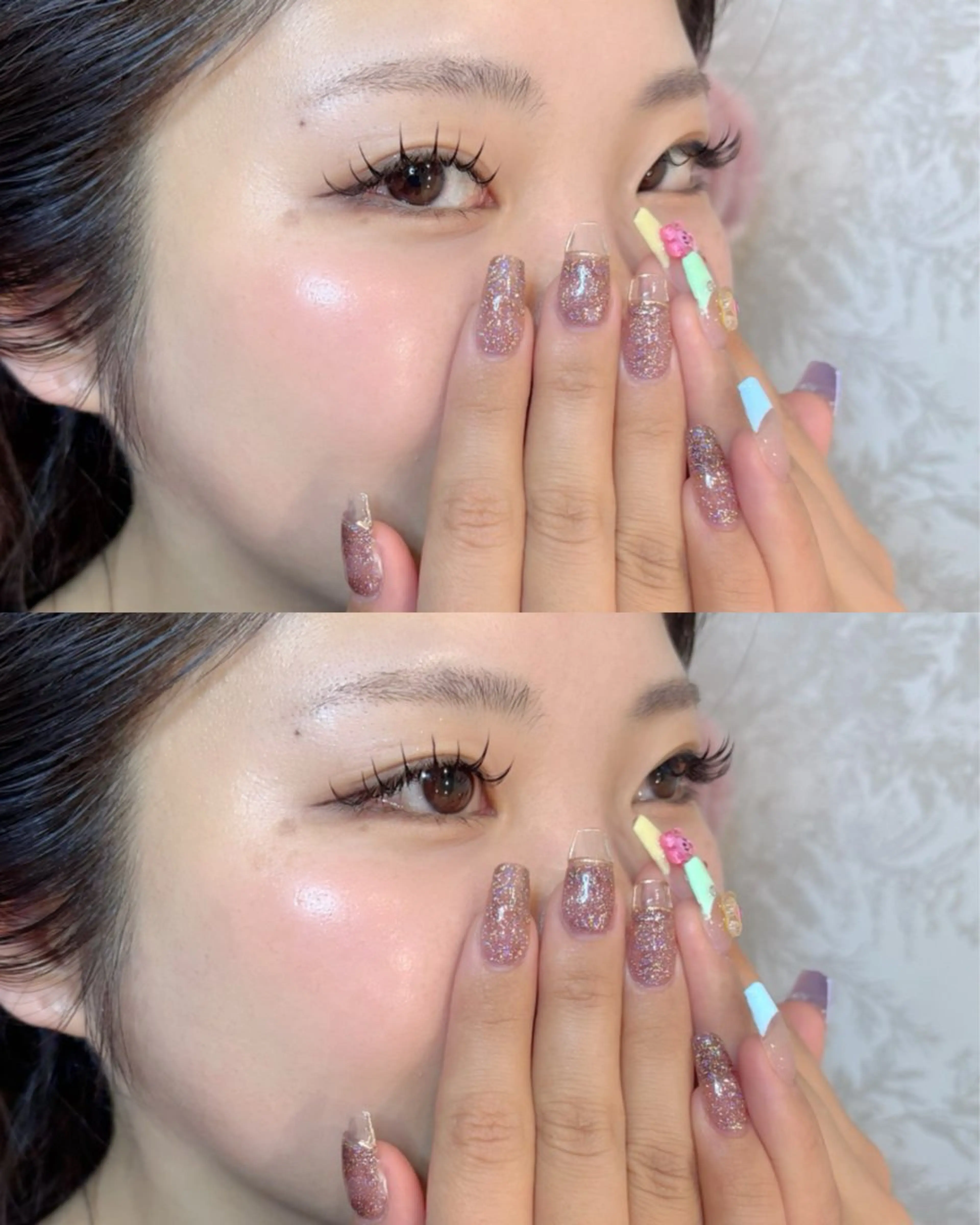 マツエク・マツパ フラットラッシュ siki ルナのマツエク・マツパデザイン