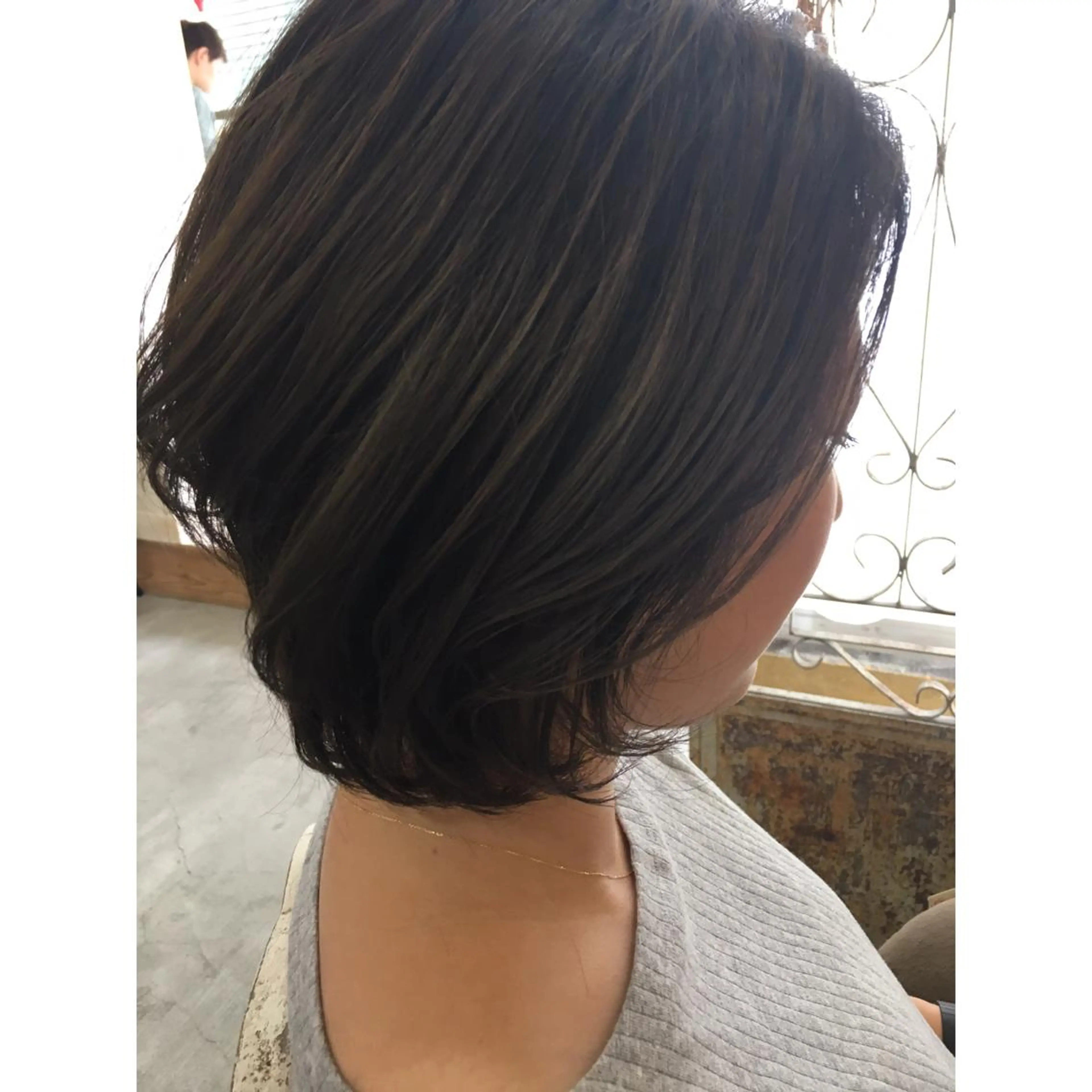 カラー デザインカラー ハイライトカラー fio マナミのヘアスタイル