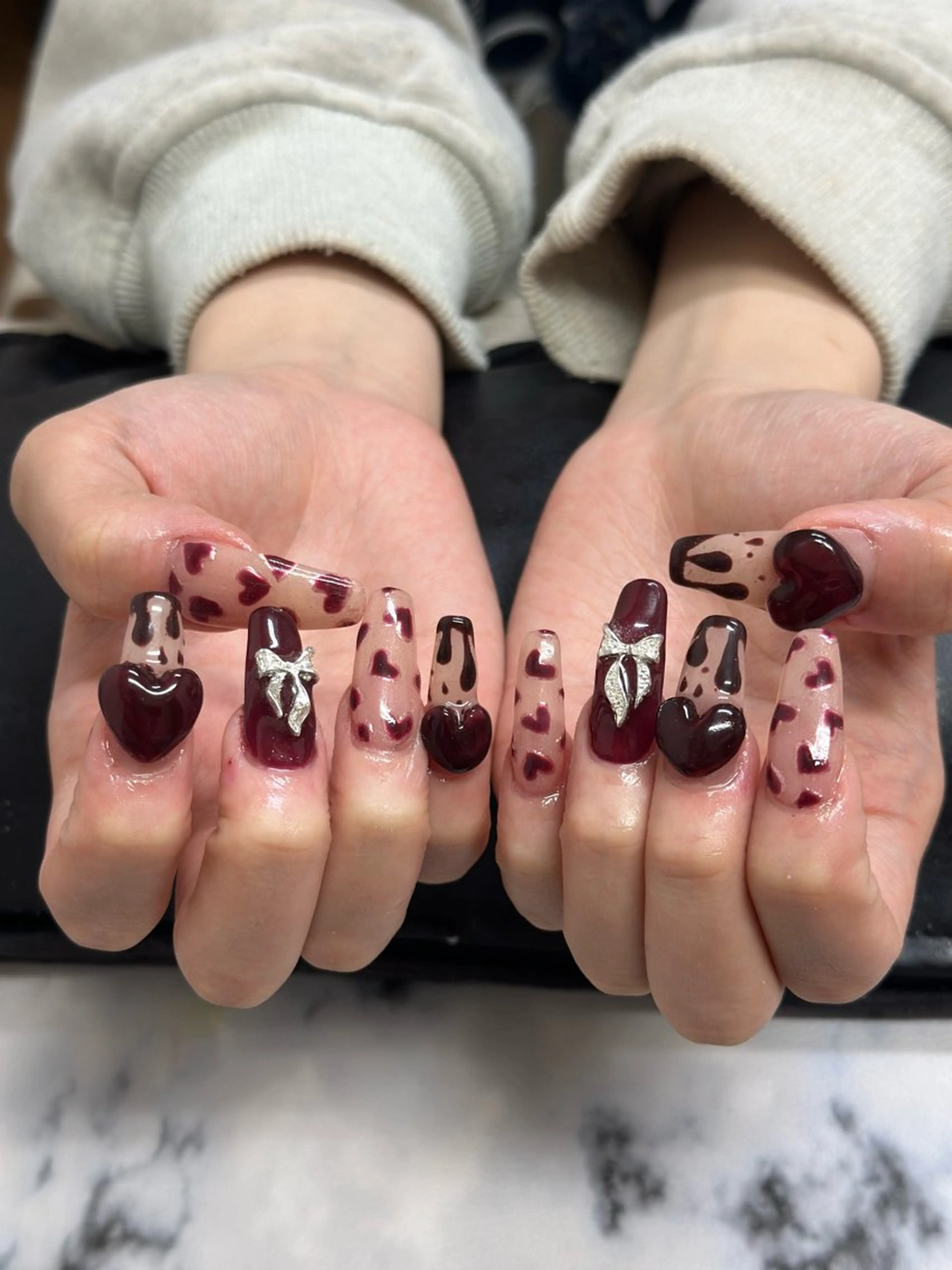 ネイル シャインネイル所属・伊藤 くるみのネイルデザイン