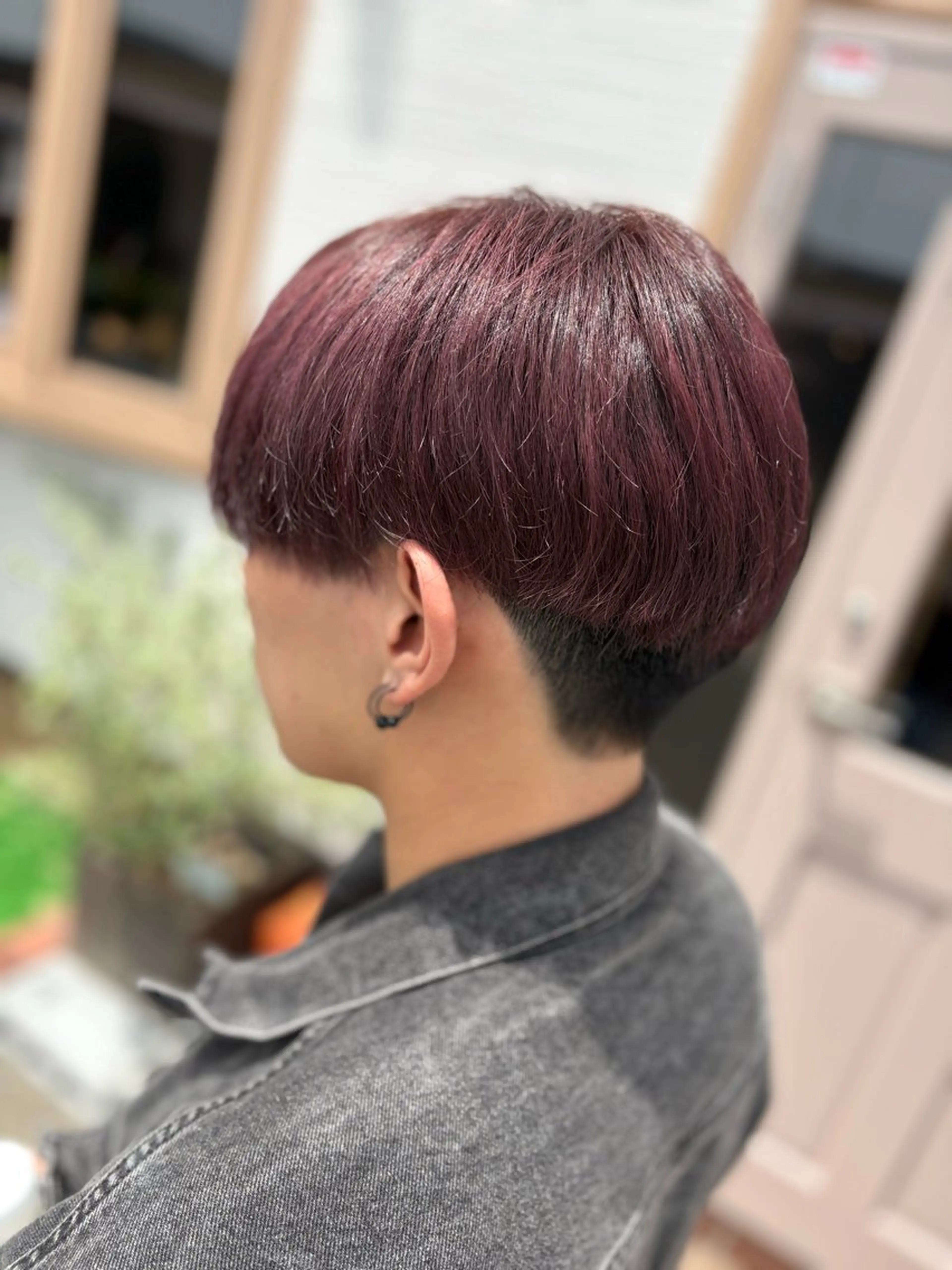 カラー レッドカラー ヘアカラー 透明感ツヤカラー🫧 yuchikaのヘアスタイル