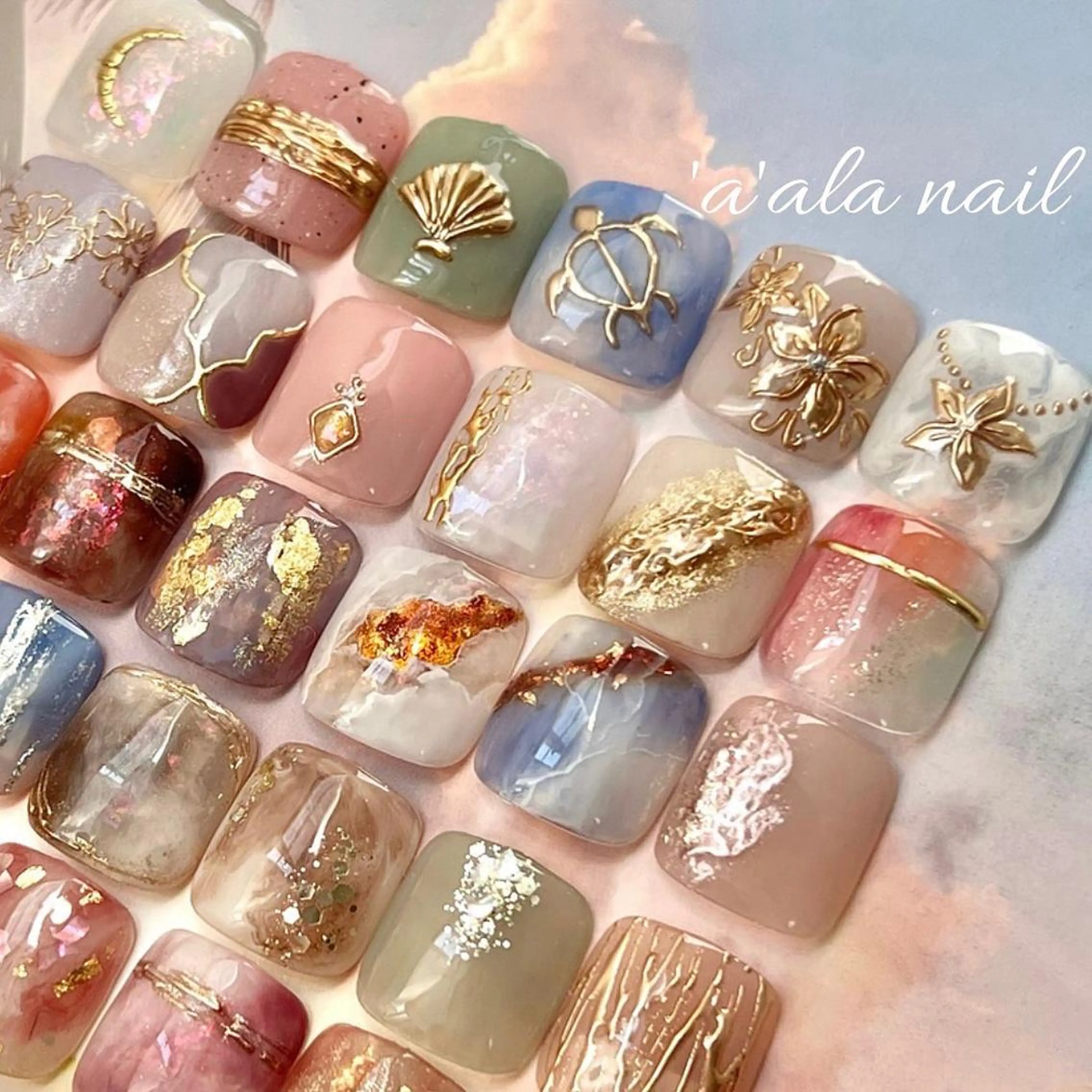 ネイル 'a'ala nailのネイルデザイン