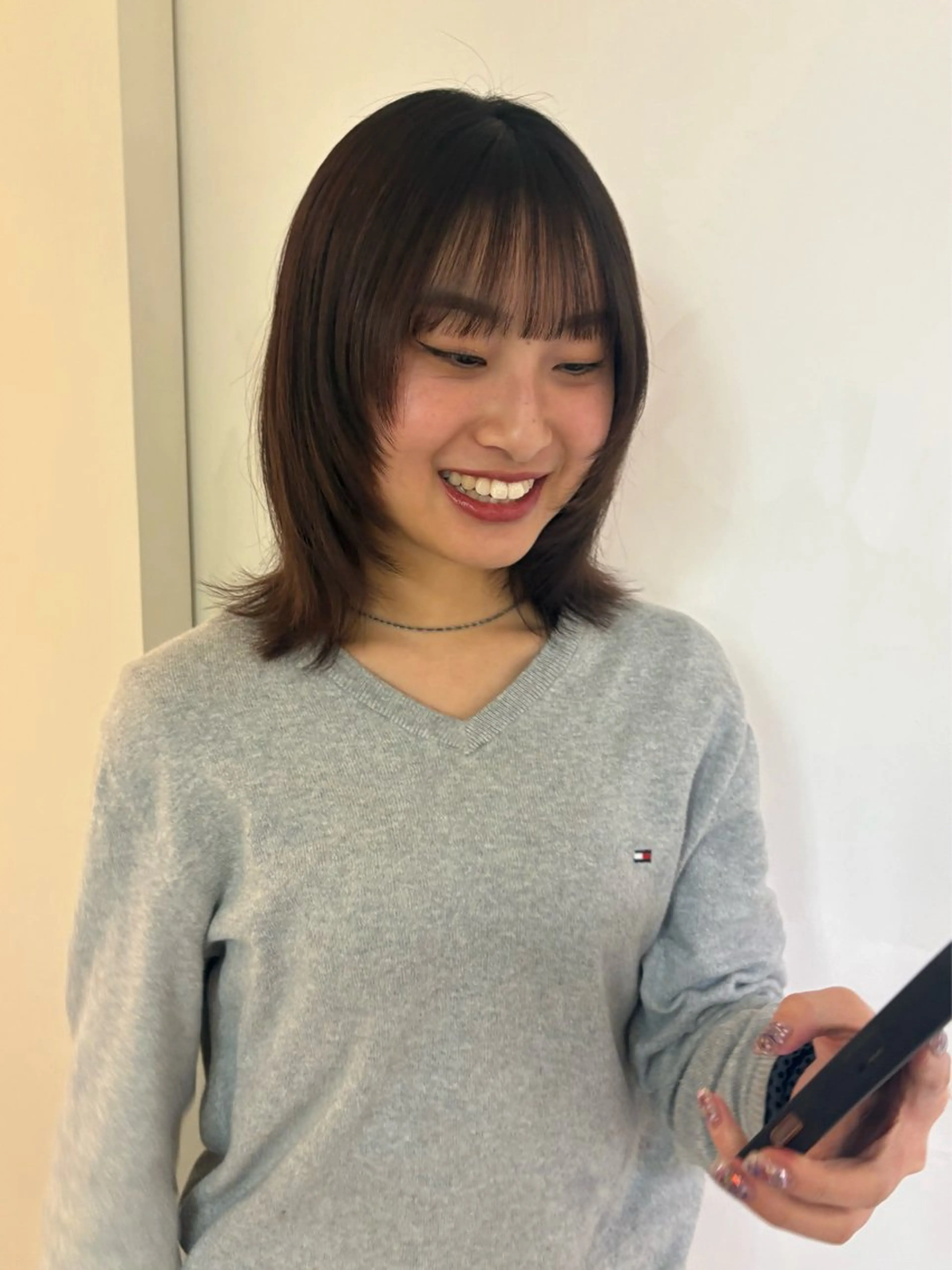 ミディアム YARD.所属・渡邊 こころのヘアスタイル