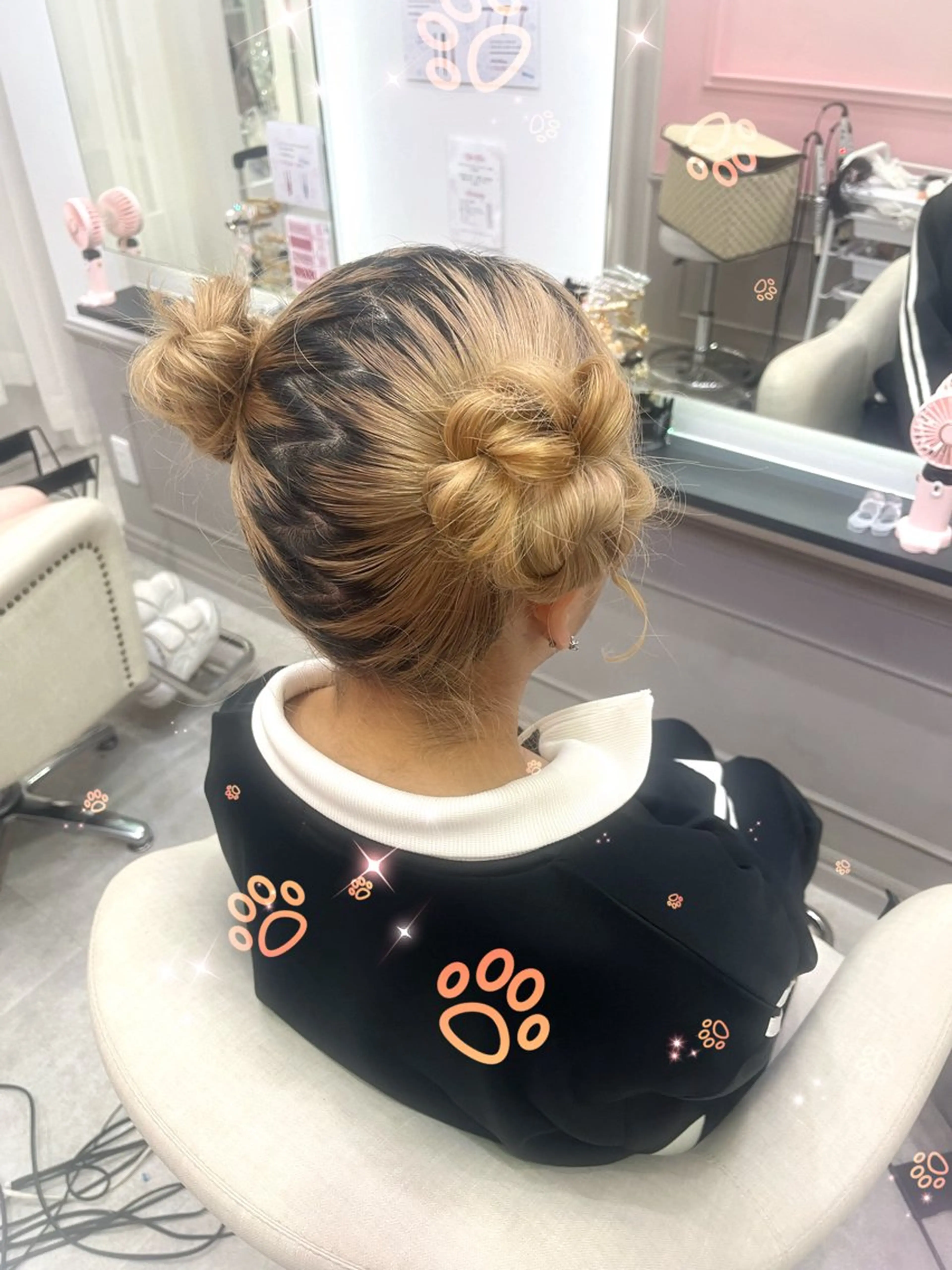 ヘアアレンジ lien eriiのヘアスタイル